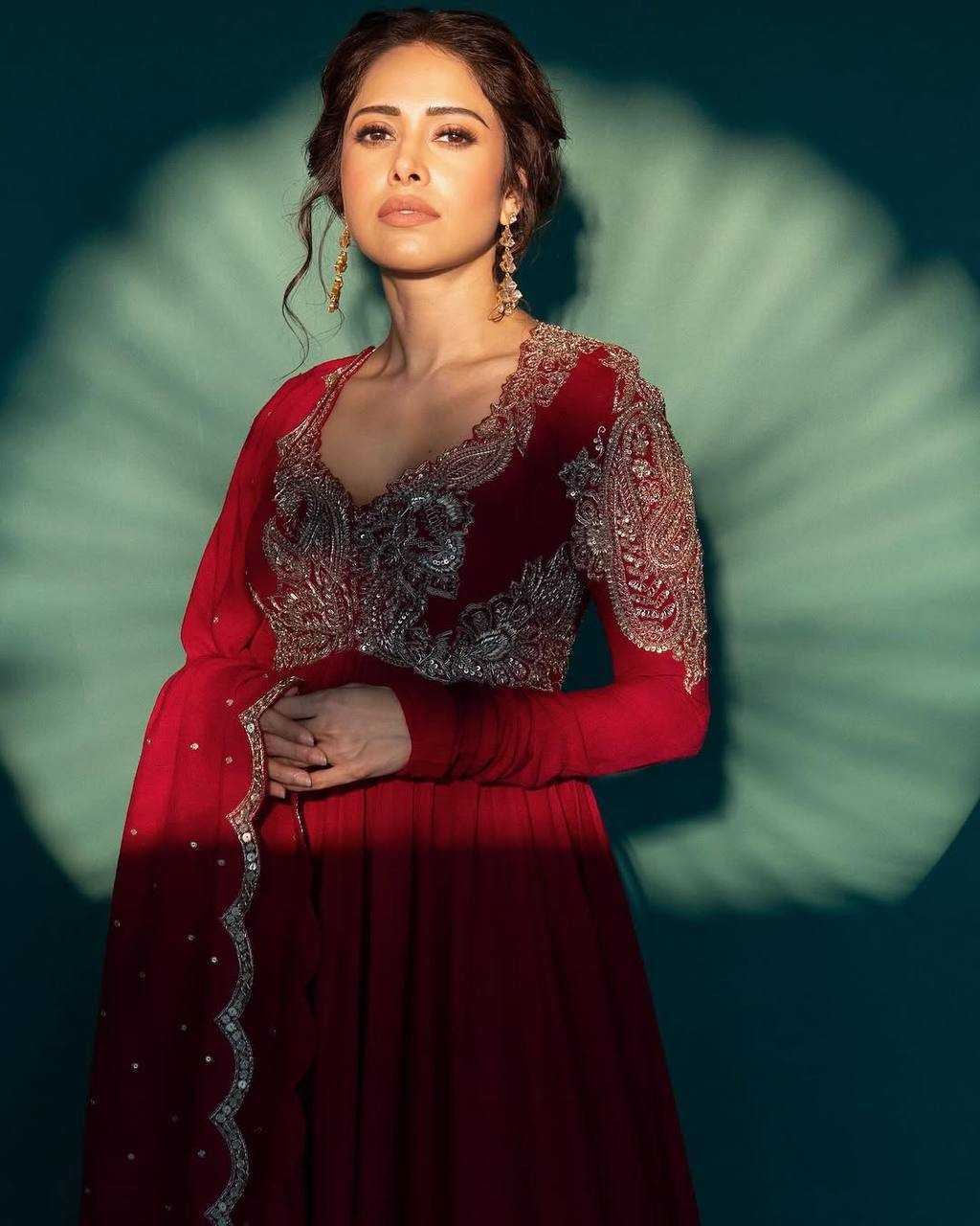 Ynf Chinon RIN215 1109 Gowns Bollywood Collections Wholesale Wedding Gown Designer Gowns Nushrratt Bharuccha Collections Manufacturer