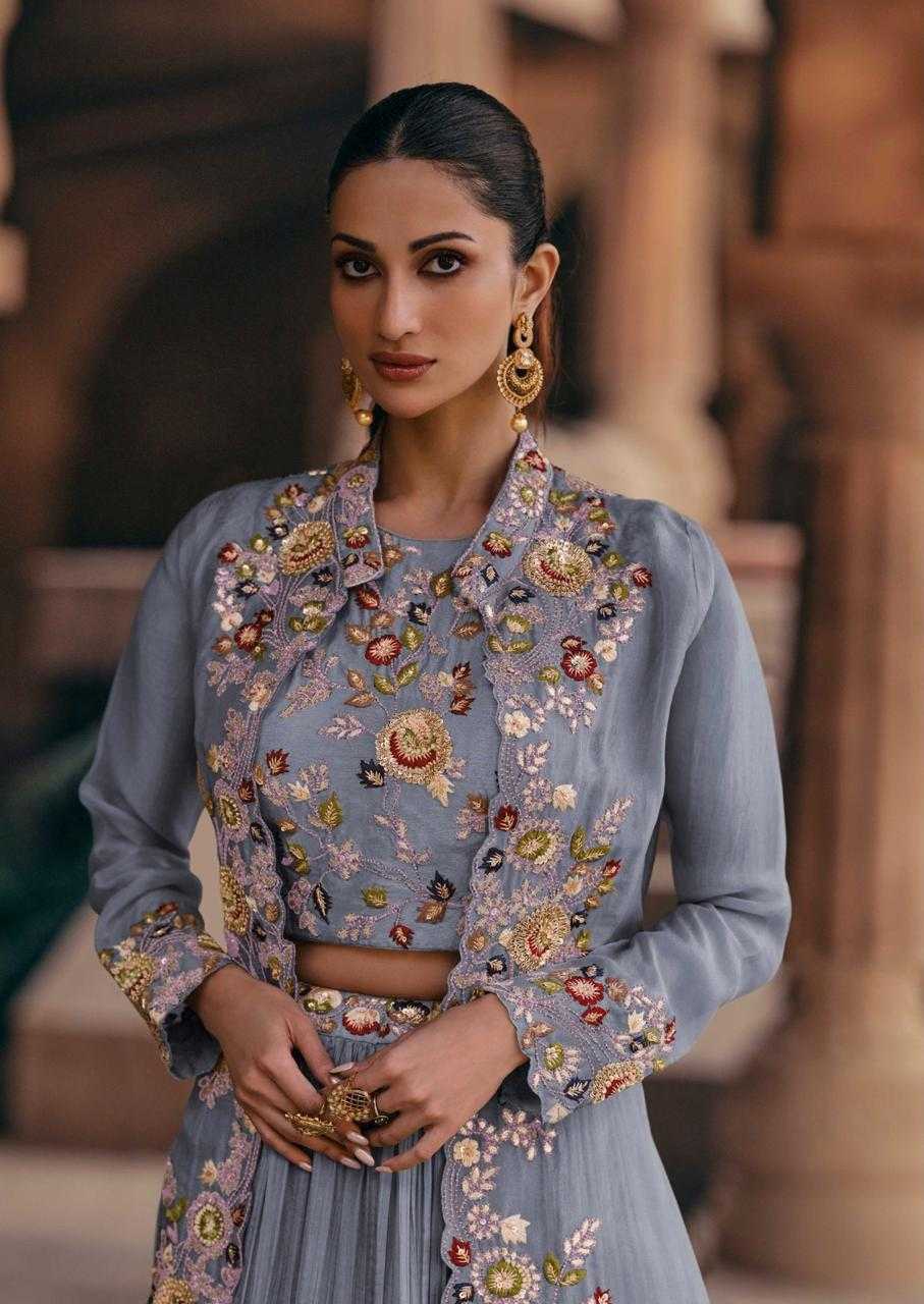 Ynf Chinon Silk KESH481 MAHOTSAV GOLD Lehengas Wedding Collections Festive Collections Wholesale Designer Lehenga Lehenga With Blouse Wedding Outfits Manufacturer