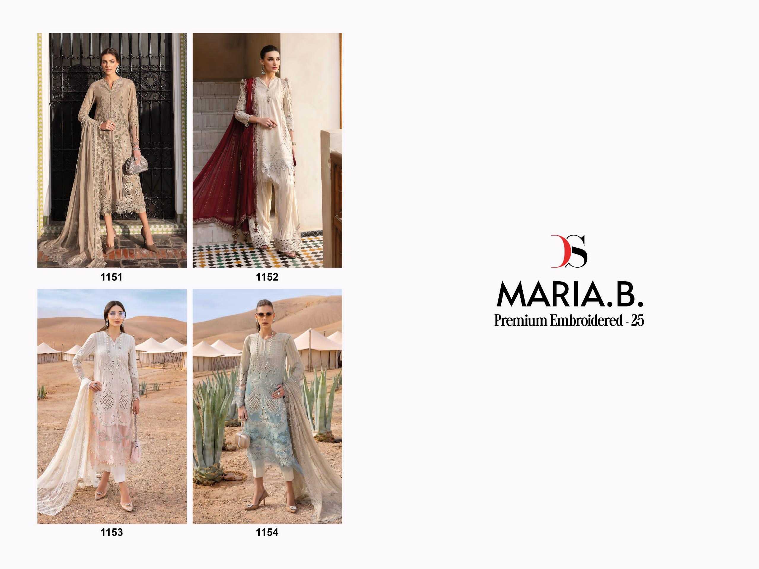 Ynf Cotton KESH444 Maria B-Embroidered Suits & Dresses Wedding Collections Festive Collections Wholesale Printed Suits Embroidery Suits Cotton Suits Manufacturer