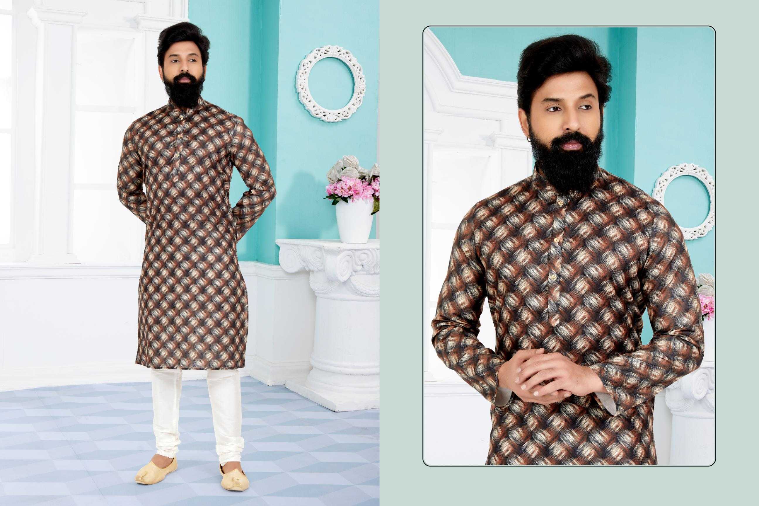 Ynf Cotton RIN223 3120C Mens Wear Wholesale Mens Kurtas Mens Kurta Pyjama Men Wedding kurta Manufacturer