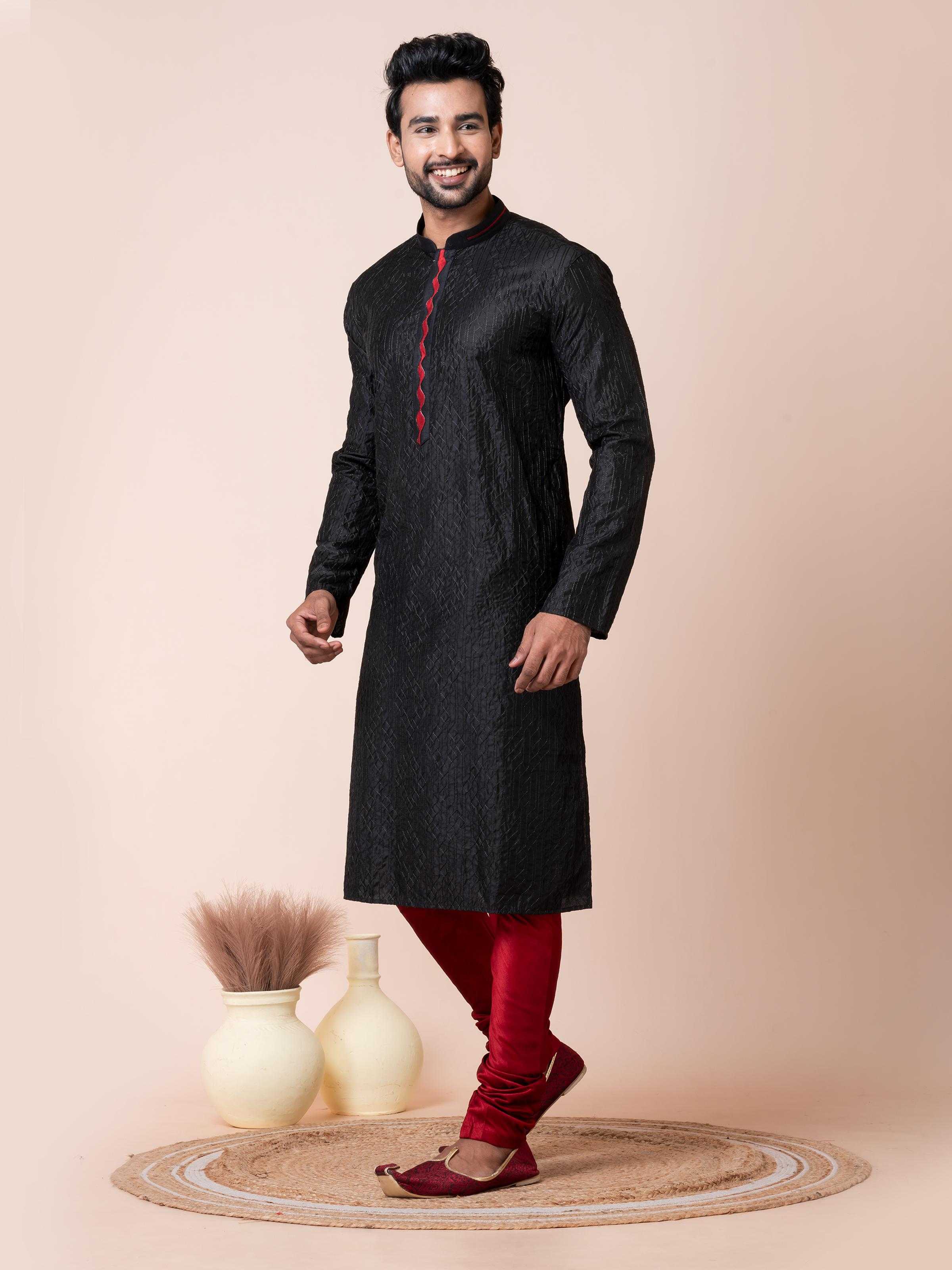 Ynf Cotton RIN223 3483B Mens Wear Wholesale Mens Kurtas Mens Kurta Pyjama Men Wedding kurta Manufacturer
