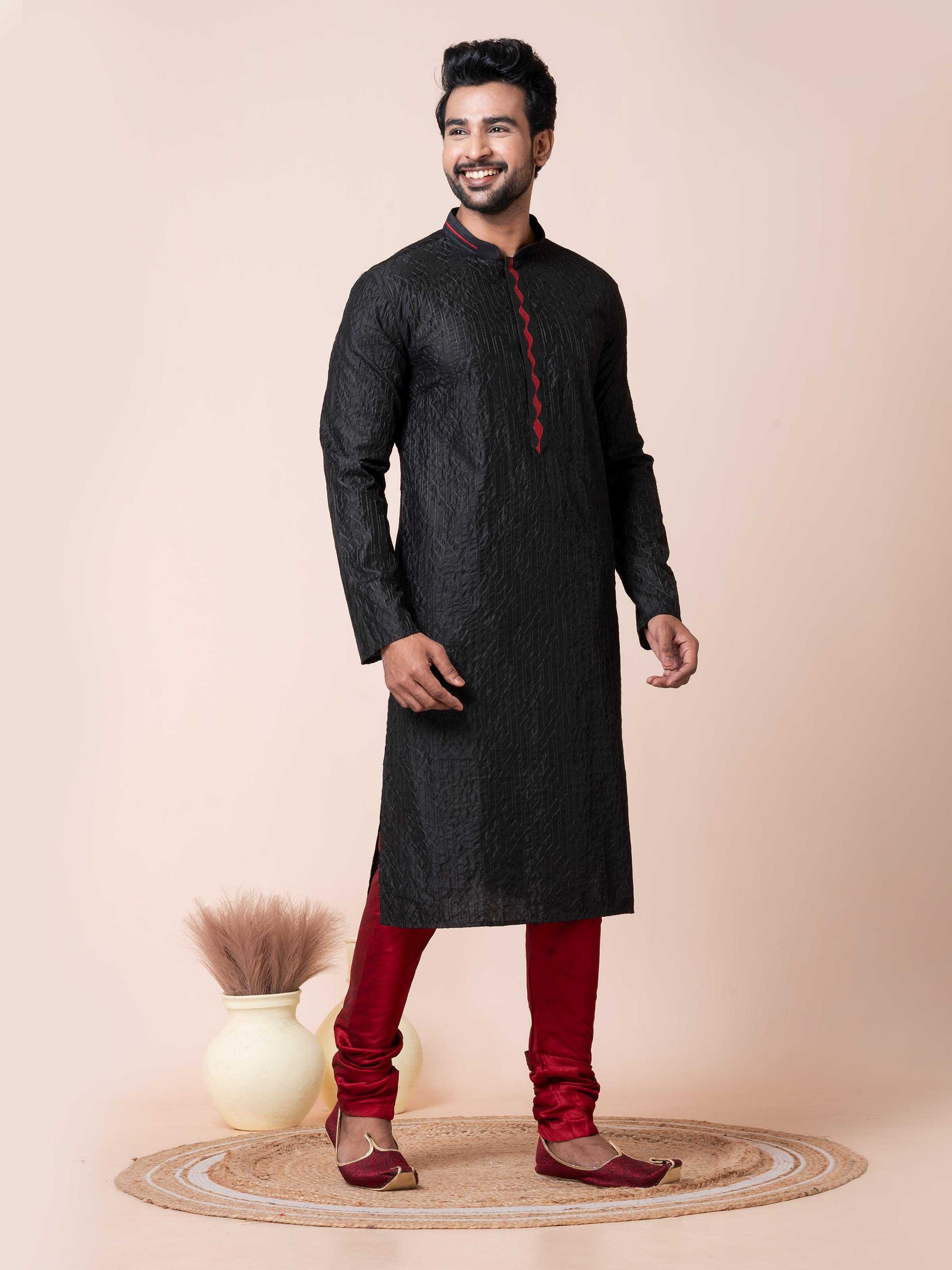 Ynf Cotton RIN223 3483B Mens Wear Wholesale Mens Kurtas Mens Kurta Pyjama Men Wedding kurta Manufacturer