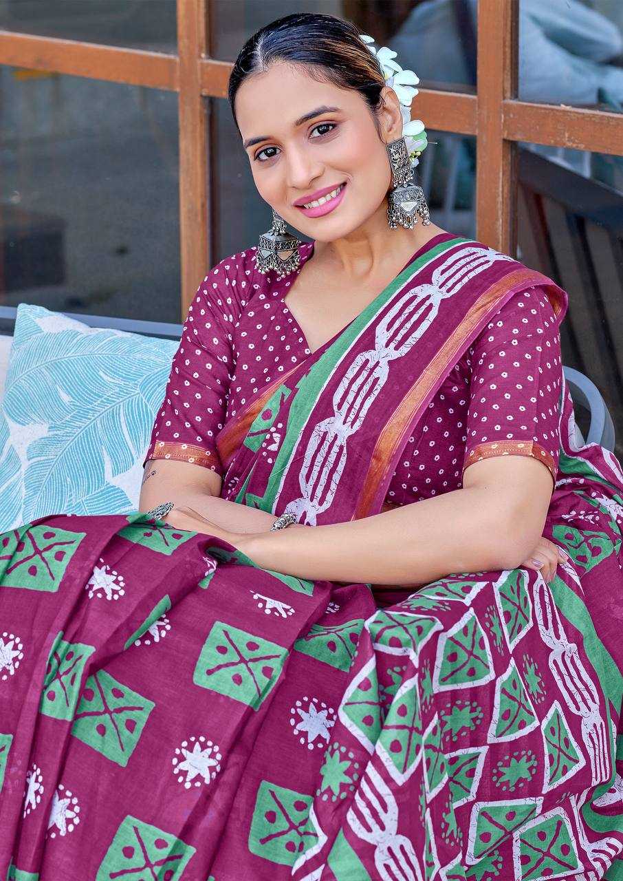 Ynf Cotton RIN229 83 Sarees Wholesale Printed Cotton Saree Cotton Sarees Mulmul Cotton Sarees Manufacturer