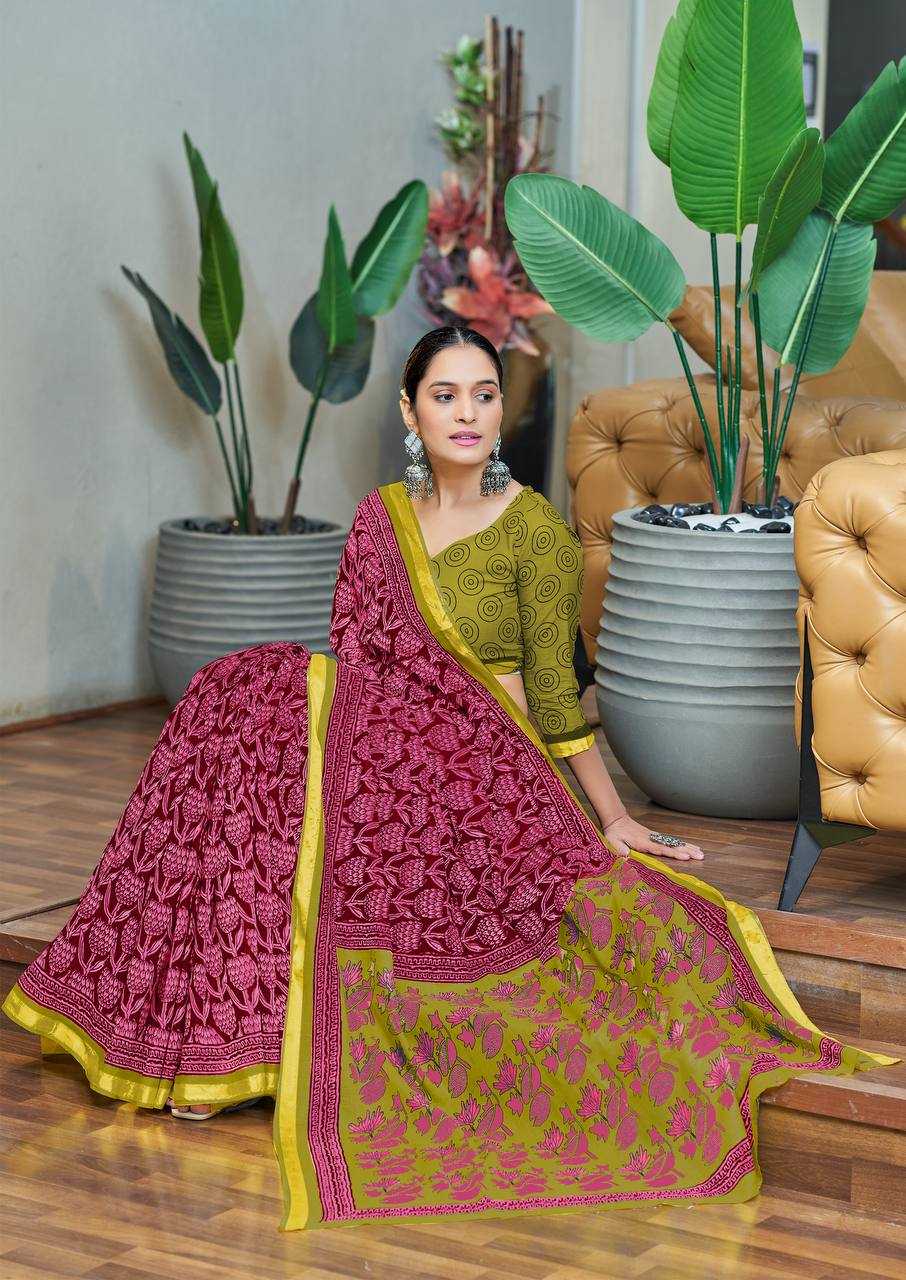 Ynf Cotton RIN229 83 Sarees Wholesale Printed Cotton Saree Cotton Sarees Mulmul Cotton Sarees Manufacturer