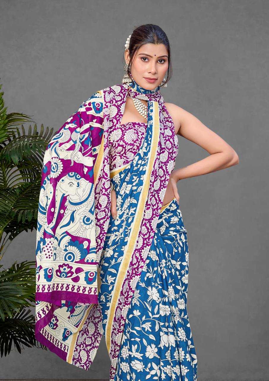 Ynf Cotton RIN229 90 Sarees Wholesale Printed Cotton Saree Cotton Sarees Mulmul Cotton Sarees Manufacturer