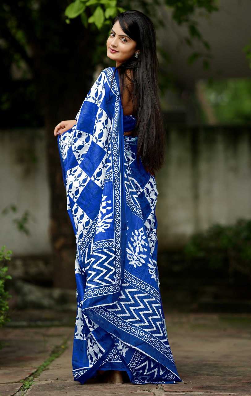 Ynf Cotton RIN229 93 Sarees Wholesale Printed Cotton Saree Cotton Sarees Mulmul Cotton Sarees Manufacturer