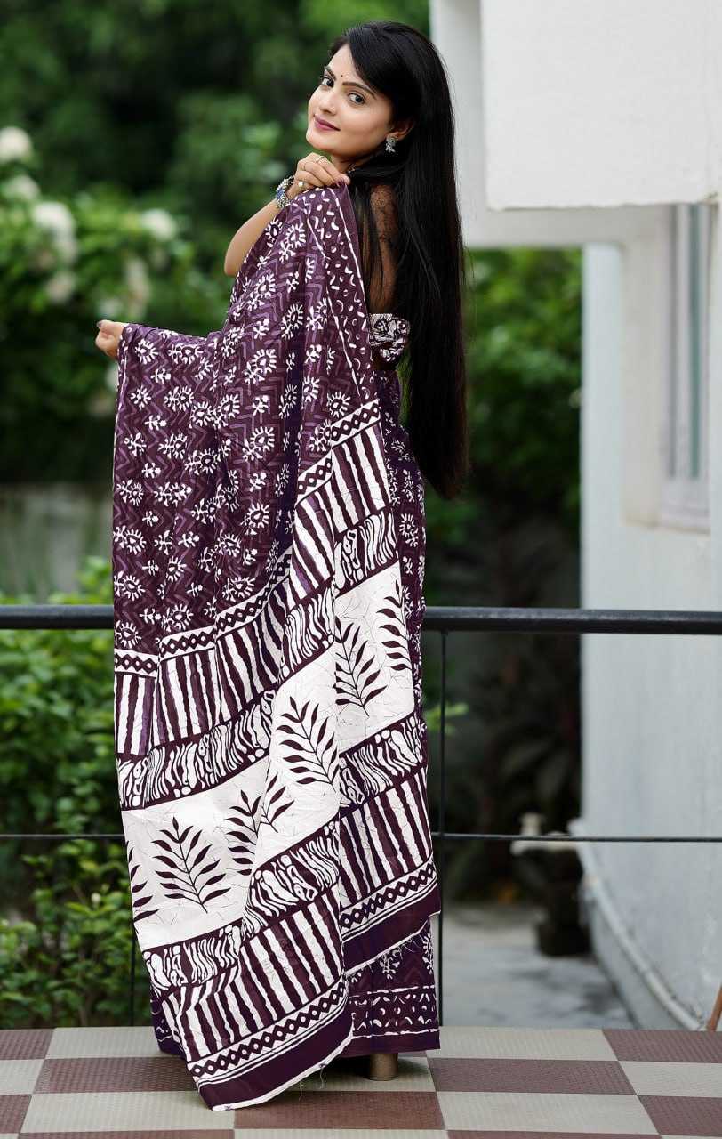 Ynf Cotton RIN229 93 Sarees Wholesale Printed Cotton Saree Cotton Sarees Mulmul Cotton Sarees Manufacturer
