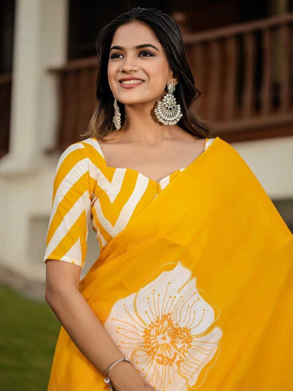 Ynf Cotton RIN229 94 Sarees Wholesale Printed Cotton Saree Cotton Sarees Mulmul Cotton Sarees Manufacturer