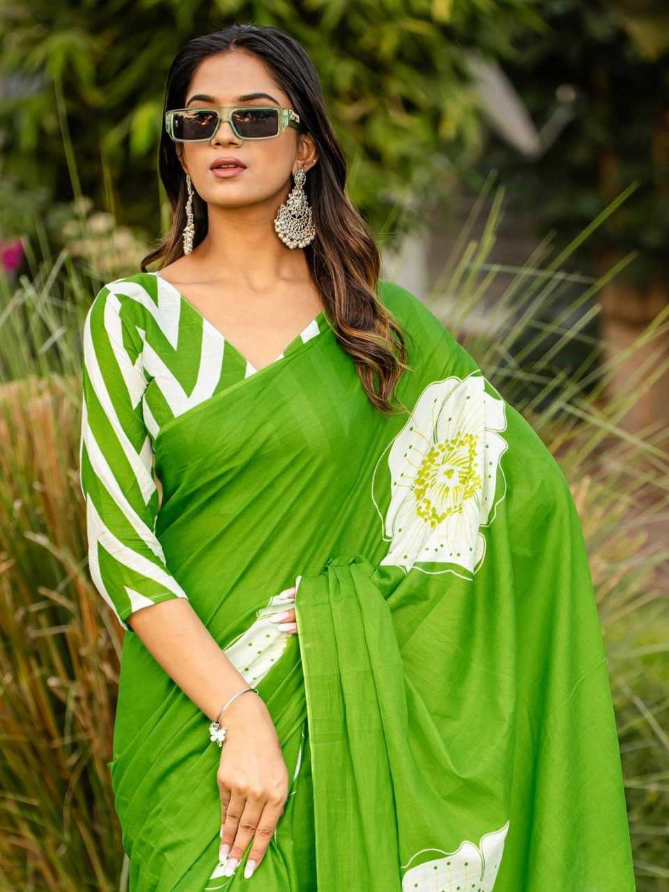 Ynf Cotton RIN229 94 Sarees Wholesale Printed Cotton Saree Cotton Sarees Mulmul Cotton Sarees Manufacturer