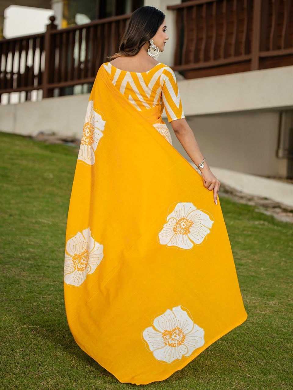 Ynf Cotton RIN229 94 Sarees Wholesale Printed Cotton Saree Cotton Sarees Mulmul Cotton Sarees Manufacturer