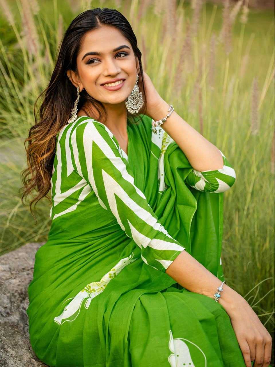 Ynf Cotton RIN229 94 Sarees Wholesale Printed Cotton Saree Cotton Sarees Mulmul Cotton Sarees Manufacturer