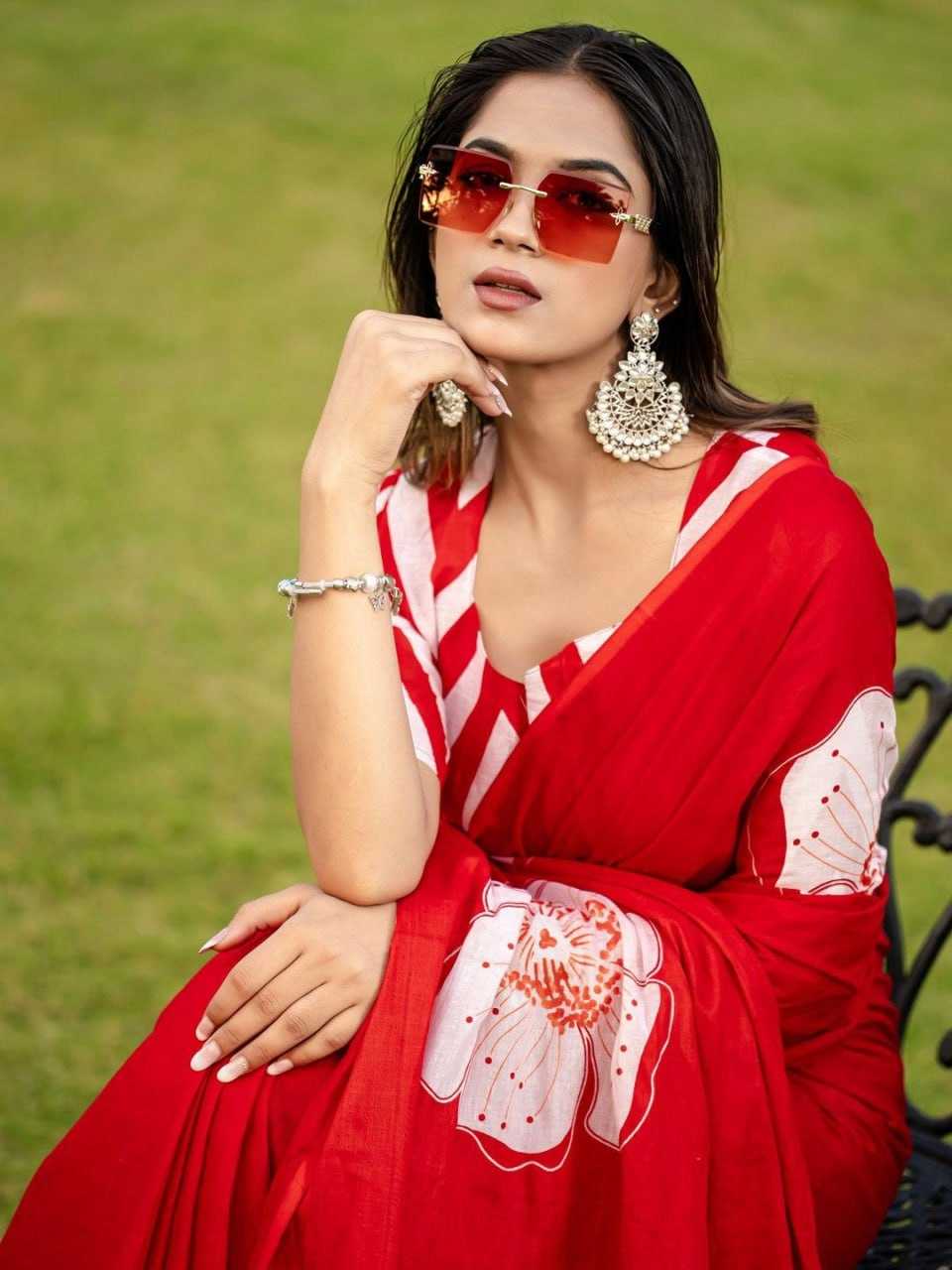 Ynf Cotton RIN229 94 Sarees Wholesale Printed Cotton Saree Cotton Sarees Mulmul Cotton Sarees Manufacturer