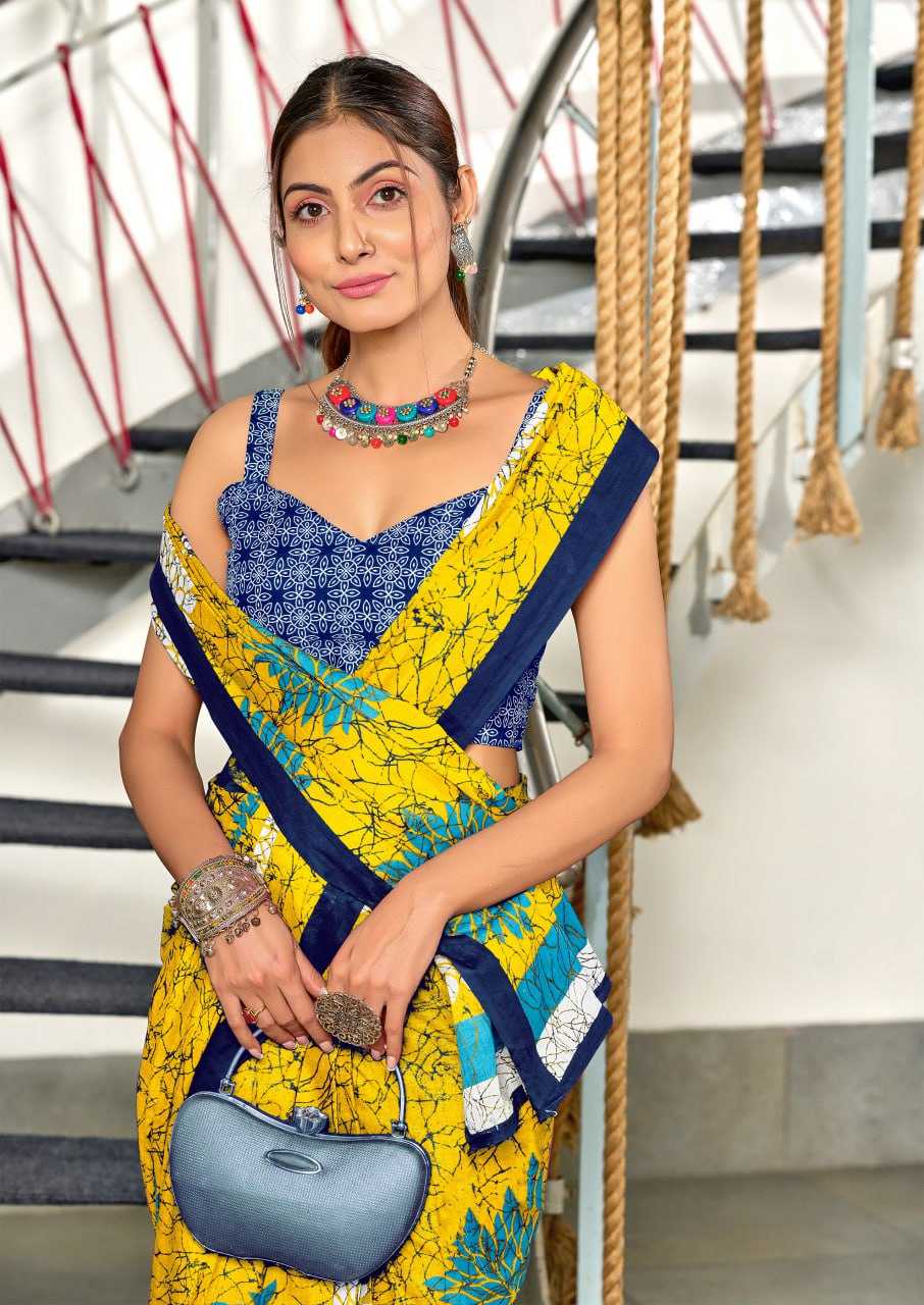 Ynf Cotton RIN229 SRIVIDYA Sarees Wholesale Printed Cotton Saree Cotton Sarees Mulmul Cotton Sarees Manufacturer