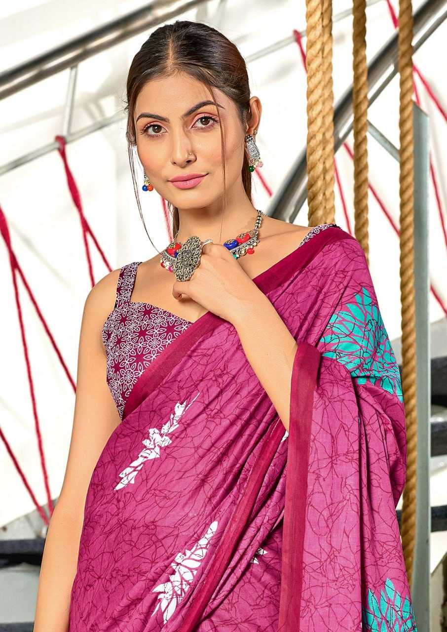 Ynf Cotton RIN229 SRIVIDYA Sarees Wholesale Printed Cotton Saree Cotton Sarees Mulmul Cotton Sarees Manufacturer