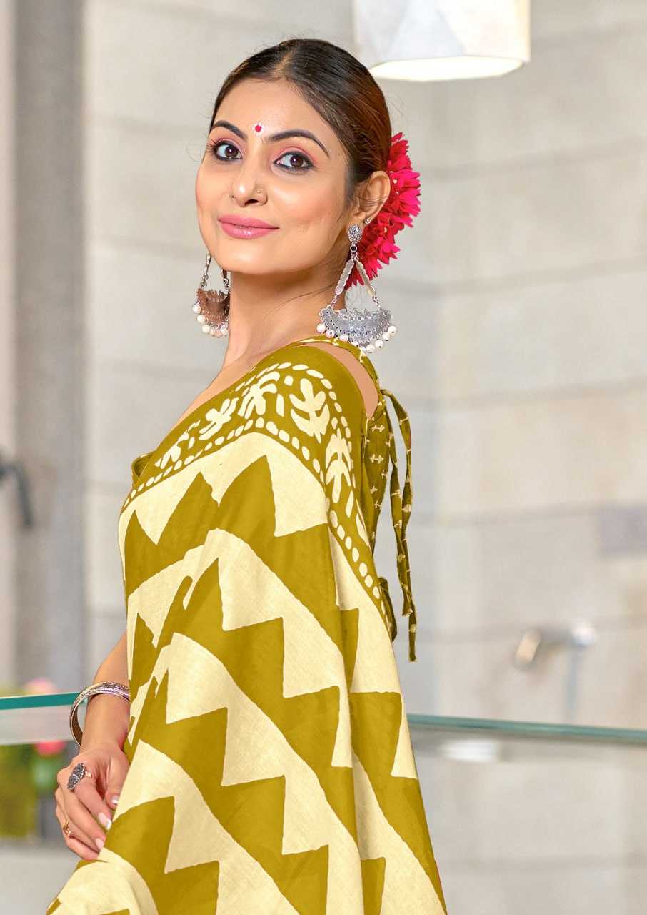 Ynf Cotton RIN229 VIHAANA Sarees Wholesale Printed Cotton Saree Cotton Sarees Mulmul Cotton Sarees Manufacturer