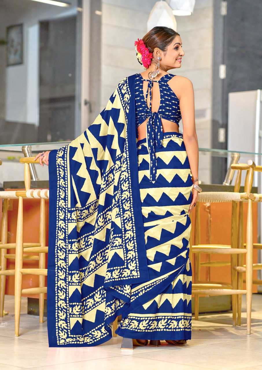 Ynf Cotton RIN229 VIHAANA Sarees Wholesale Printed Cotton Saree Cotton Sarees Mulmul Cotton Sarees Manufacturer