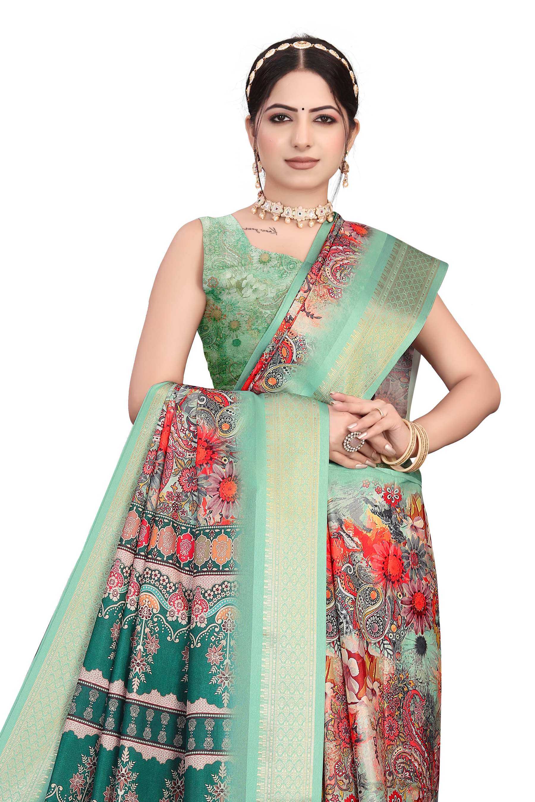 Ynf Cotton RIN231 AXALI-2 DIGITAL Sarees Wholesale Designer Sarees Embroidered Sarees Cotton Sarees Manufacturer