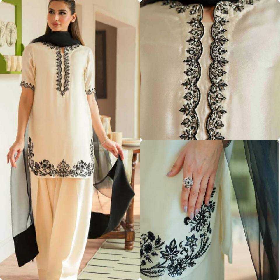 Ynf Crepe KESH141 205 Suits & Dresses Wholesale Ladies Suits Embroidery Suits Designer Suits Manufacturer