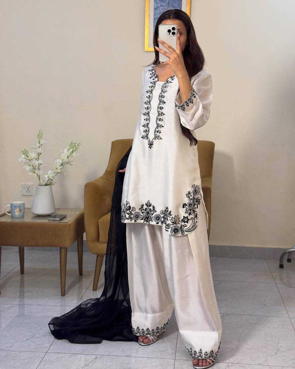 Ynf Crepe KESH141 205 Suits & Dresses Wholesale Ladies Suits Embroidery Suits Designer Suits Manufacturer