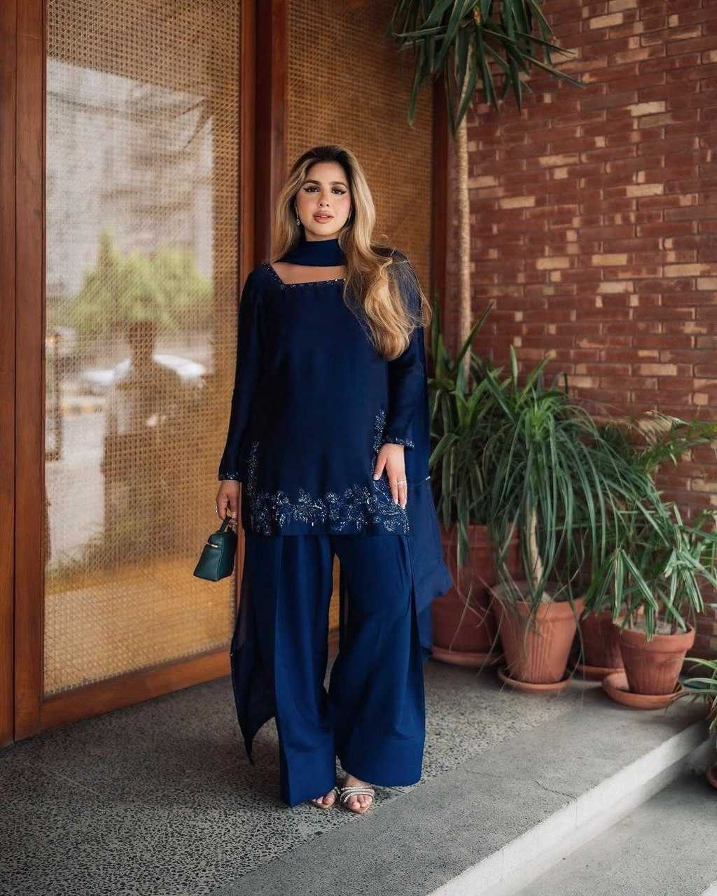 Ynf Crepe RIN162 5886 Suits & Dresses Wholesale Ladies Suits Party wear suits Designer Suits Manufacturer