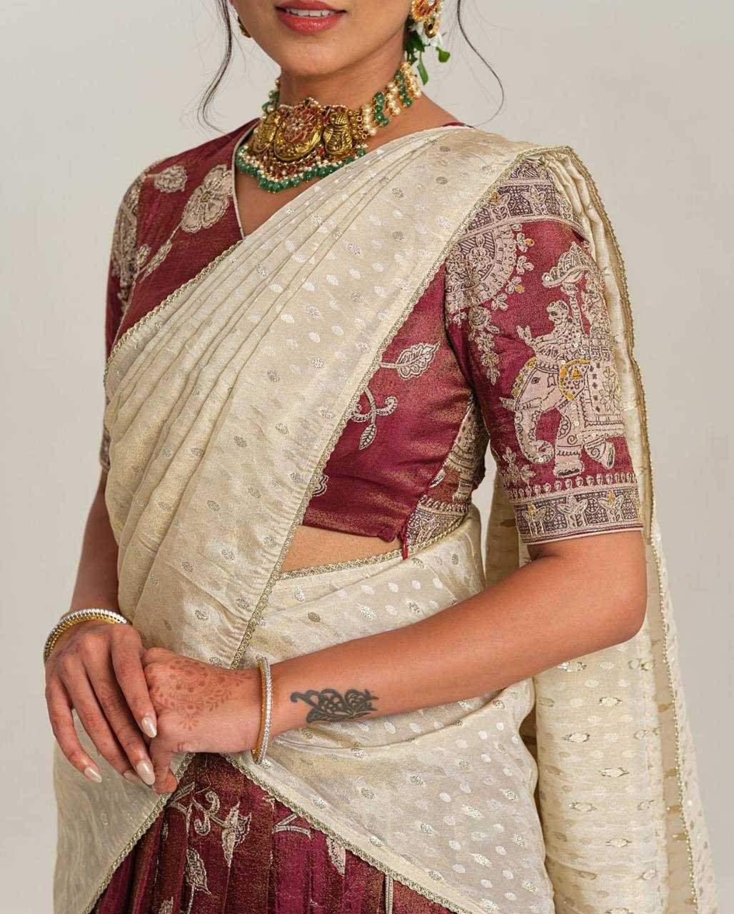 Ynf Crepe Silk KESH496 511 Lehengas Wholesale Kalamkari Lehenga Traditional Lehenga Printed Lehenga Manufacturer