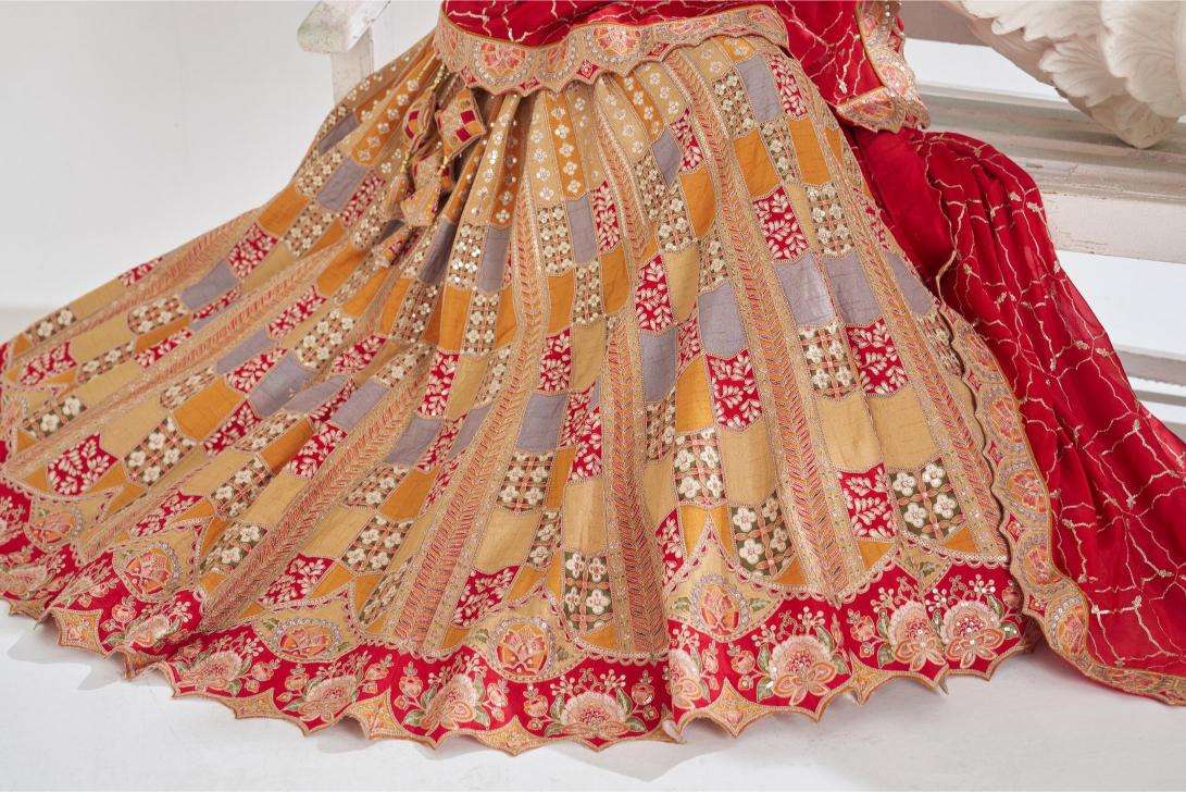 Ynf Dola Silk RIN230 128 Lehengas Wholesale Designer Lehenga Fancy Lehenga Silk Lehenga Manufacturer
