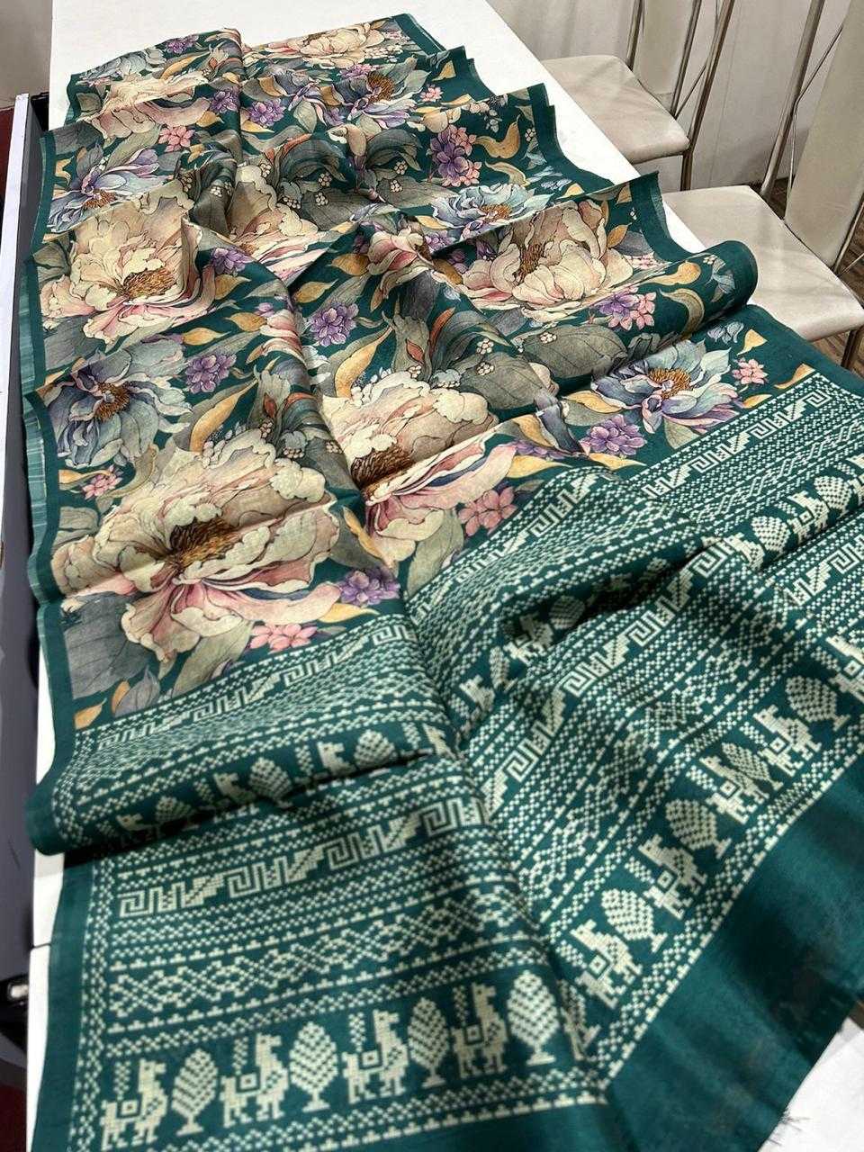Ynf Fancy KESH484 pallu Kalamkari Sarees Wholesale Designer Sarees Kalamkari Sarees Tussar Sarees Manufacturer