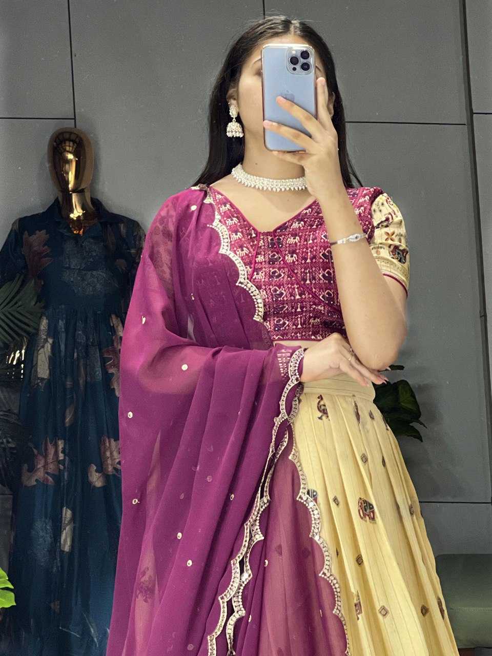 Ynf Fancy RIN119 9035 Lehengas Wholesale Fancy Lehenga Traditional Lehenga Silk Lehenga Manufacturer