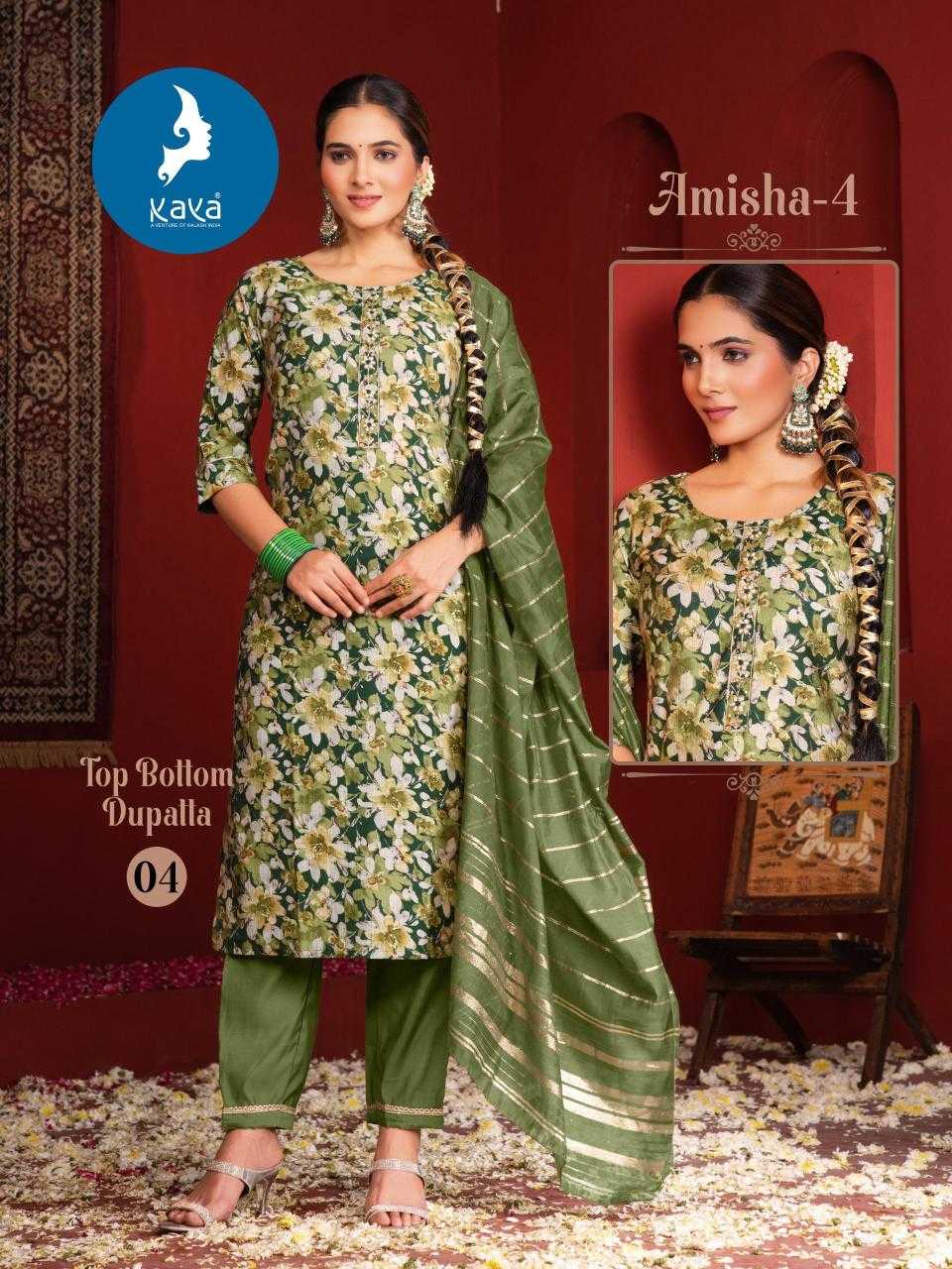Ynf Fancy RIN190 KAYA-AMISHA-4 Setwise Collections Wholesale Kurtis Catalogs Manufacturer