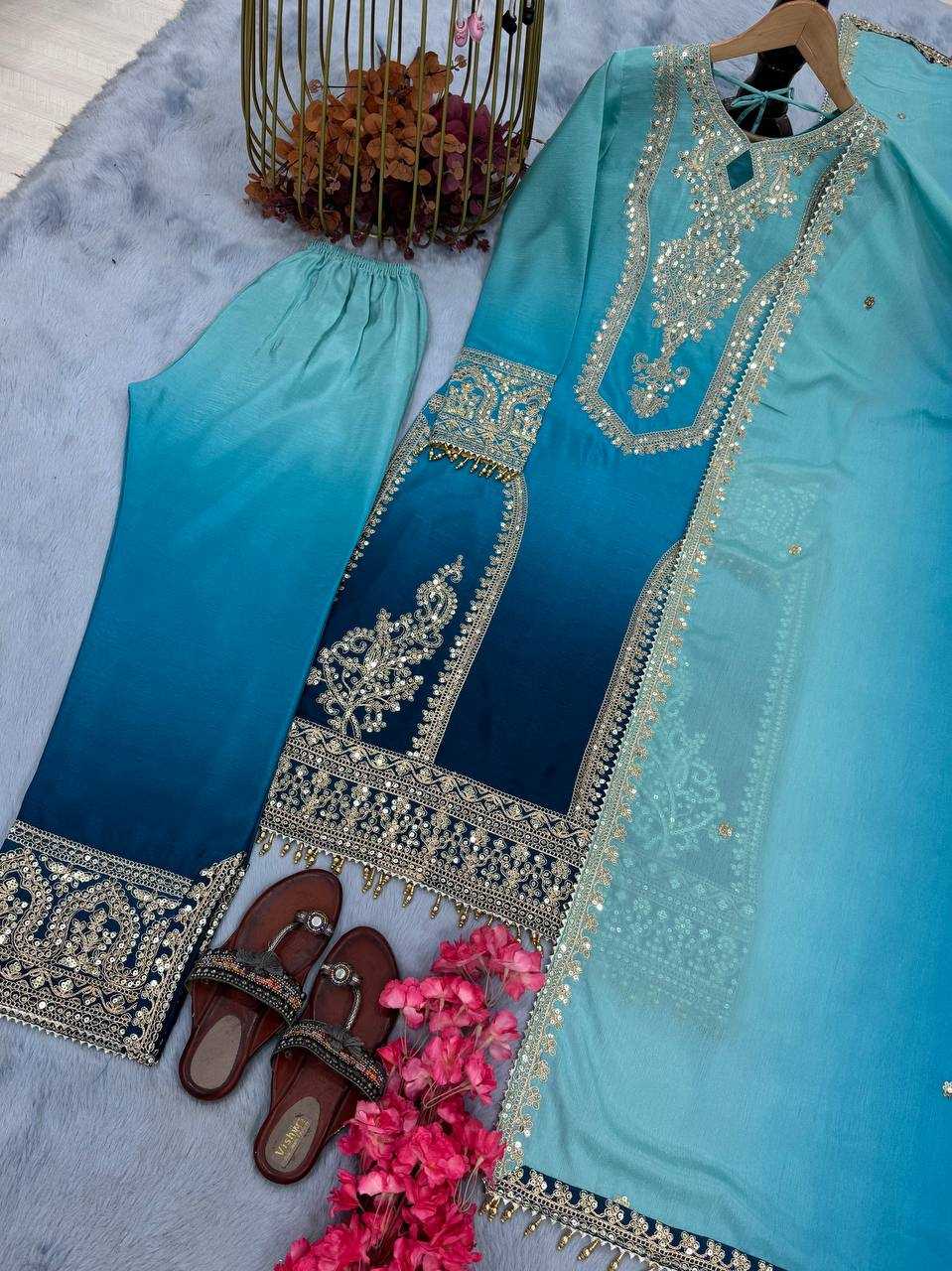 Ynf Faux Georgette KESH141 1102 Suits & Dresses Wholesale Ladies Suits Party wear suits Designer Suits Manufacturer