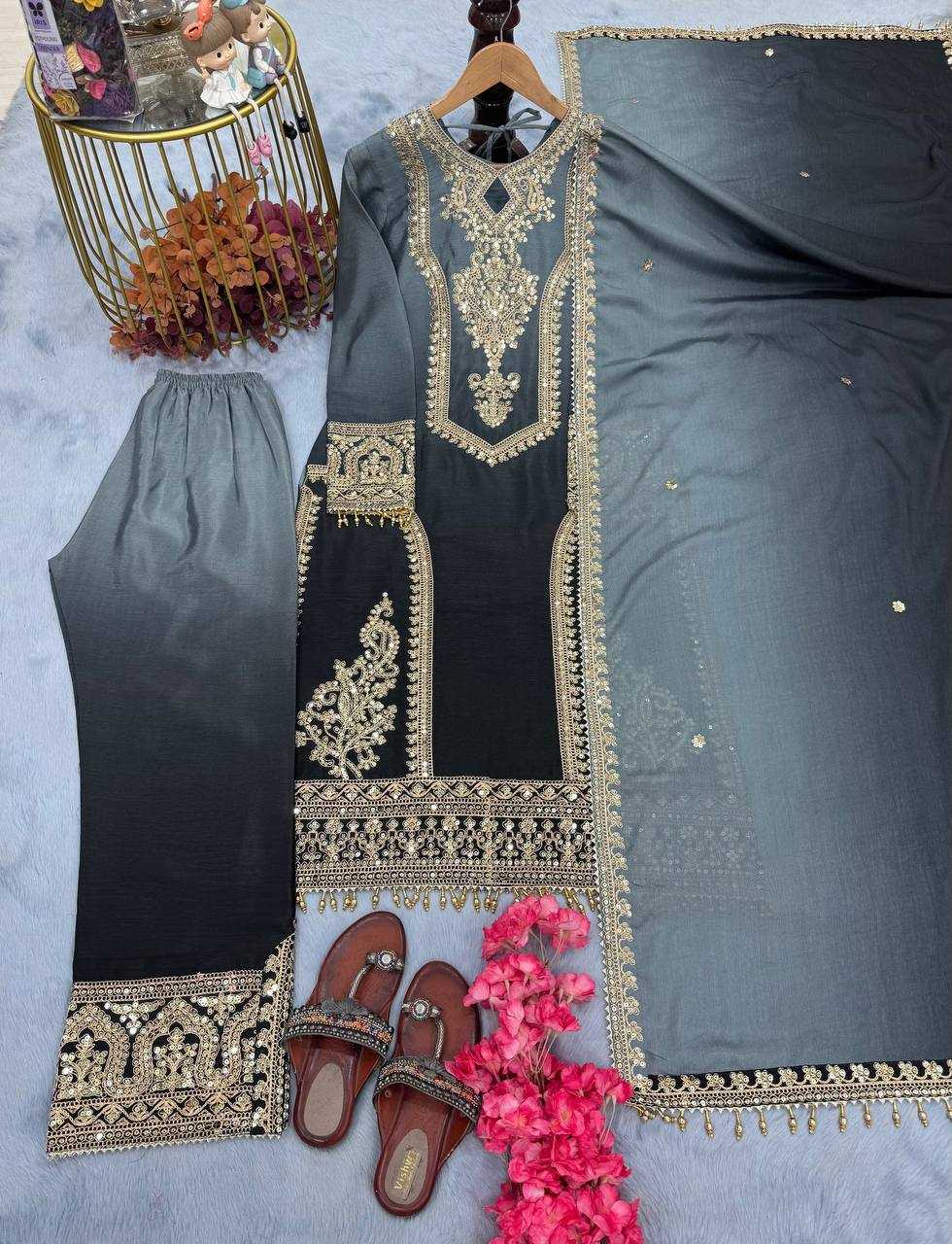 Ynf Faux Georgette KESH141 1102 Suits & Dresses Wholesale Ladies Suits Party wear suits Designer Suits Manufacturer