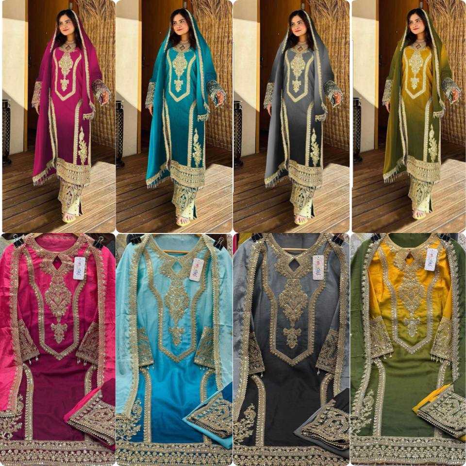Ynf Faux Georgette KESH141 1102 Suits & Dresses Wholesale Ladies Suits Party wear suits Designer Suits Manufacturer