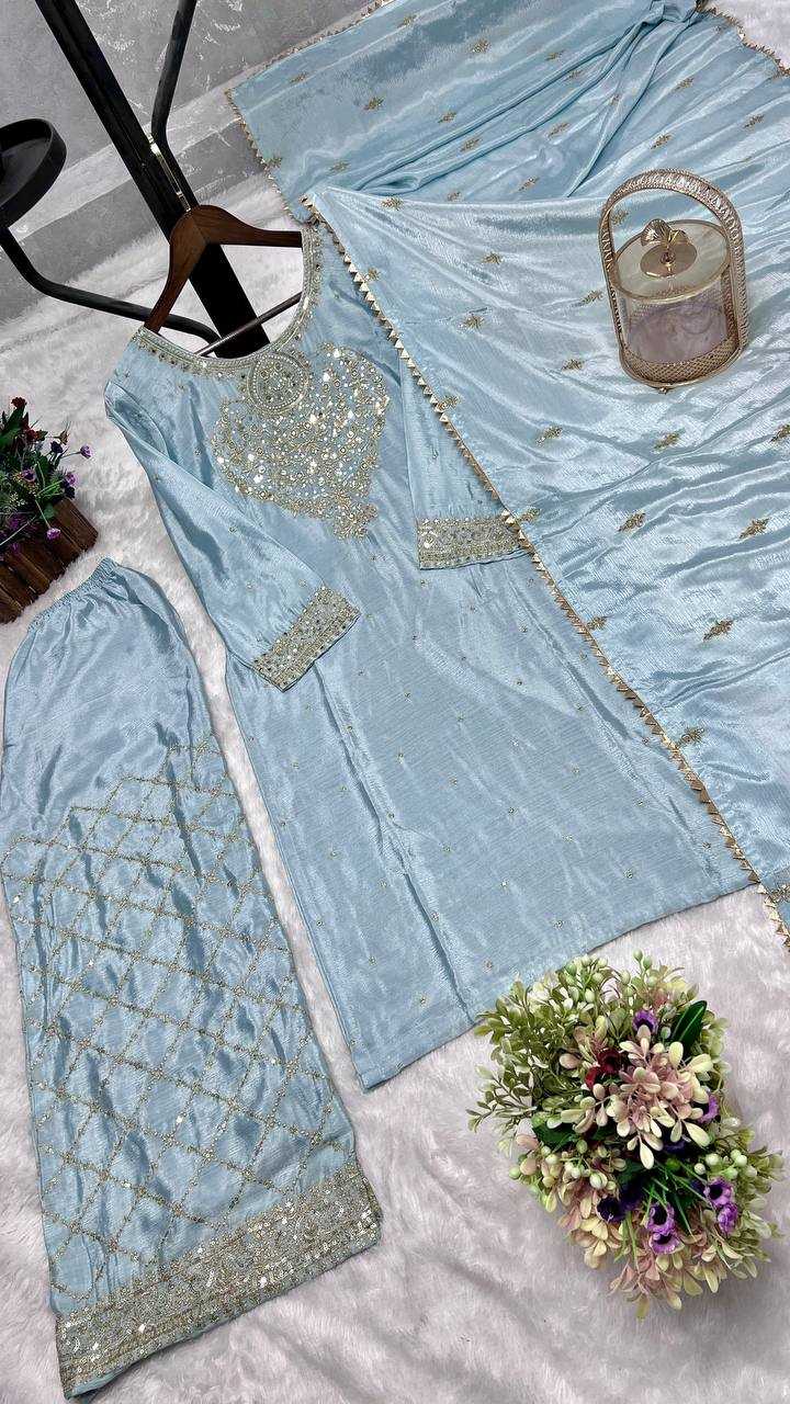 Ynf Faux Georgette KESH159 599 Suits & Dresses Wholesale Palazzo Suit Georgette Suit Wedding Suits Manufacturer