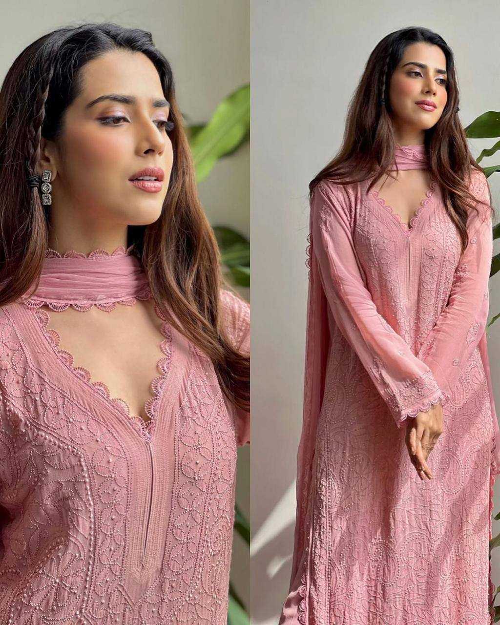 Ynf Faux Georgette KESH501 cut style Suits & Dresses Wholesale Ladies Suits Georgette Suit Wedding Suits Manufacturer