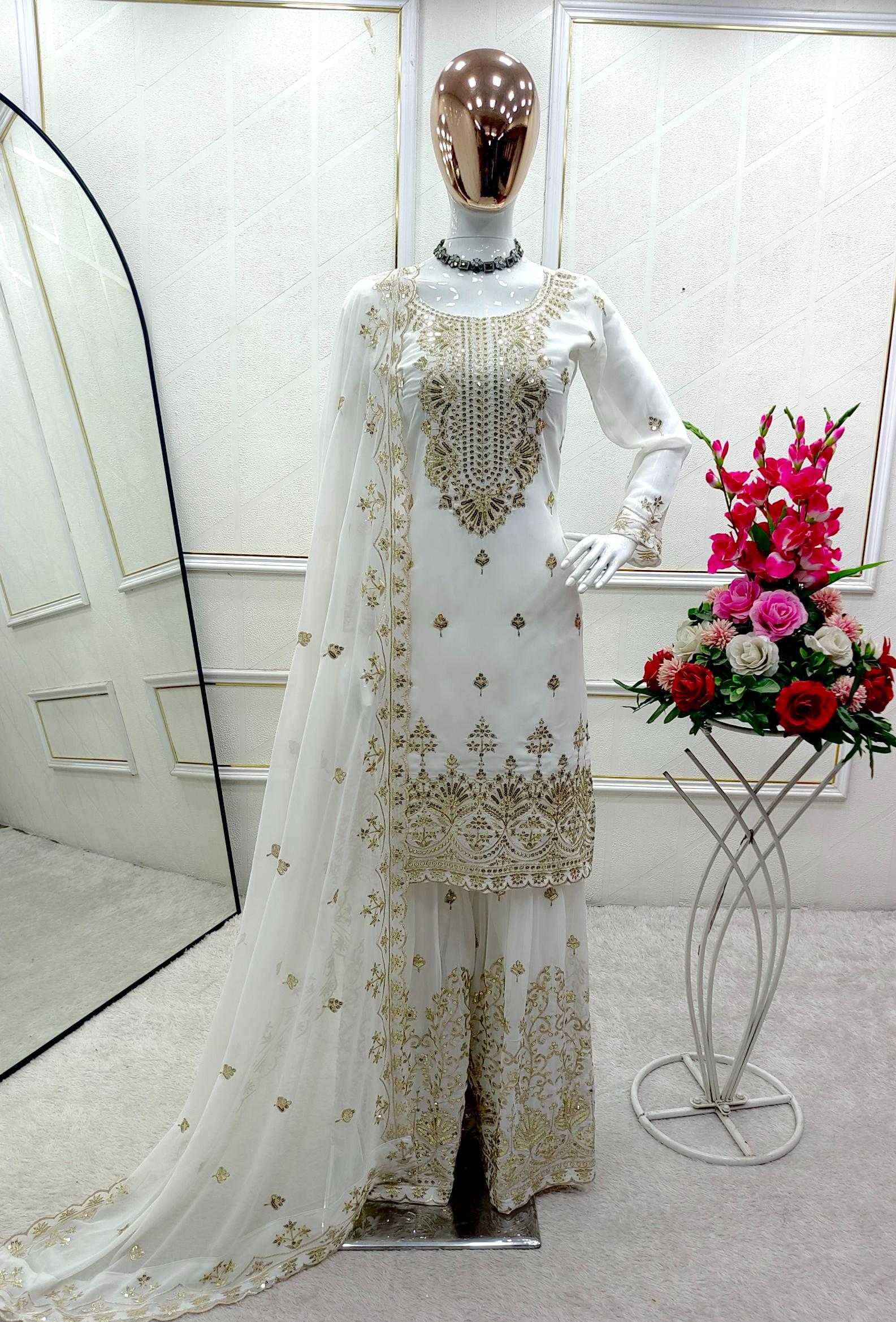 Ynf Faux Georgette KESH506 1171 Suits & Dresses Wholesale Ladies Suits Embroidery Suits Designer Suits Manufacturer