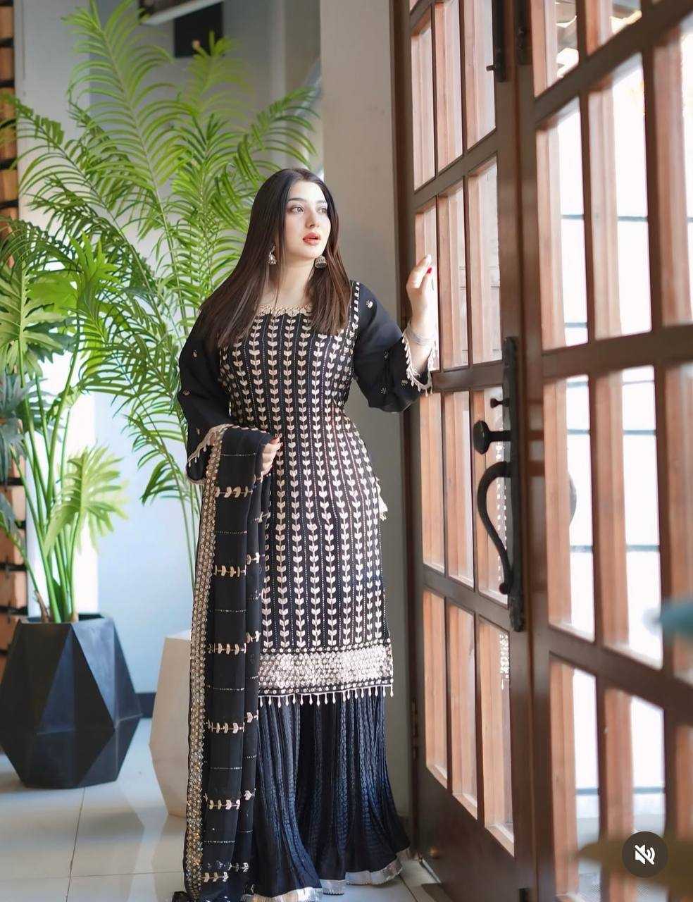 Ynf Faux Georgette KESH506 1185 Suits & Dresses Wholesale Ladies Suits Embroidery Suits Designer Suits Manufacturer