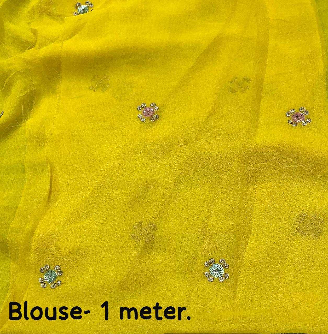 Ynf Georgette KESH433 460 Sarees Wedding Collections Wholesale Designer Sarees Georgette Sarees Haldi Outfits Manufacturer