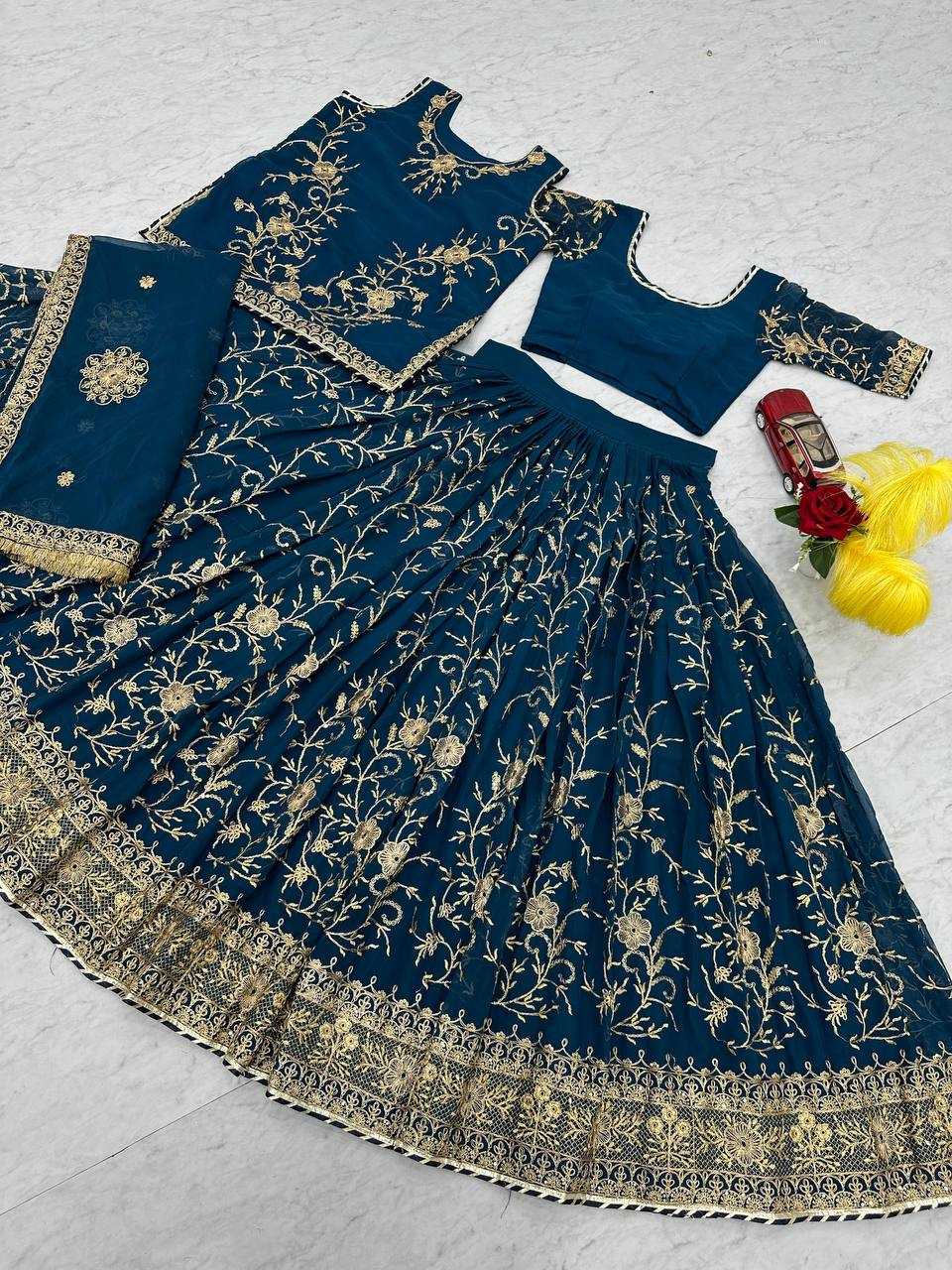 Ynf Georgette KESH496 517 Lehengas Wholesale Georgette Lehenga Darbari Poshak Rajasthani Poshak Manufacturer