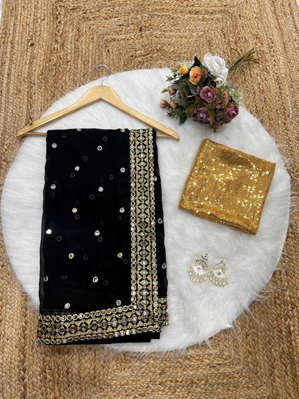 Ynf Georgette KESH509 116 Sarees Wholesale Designer Sarees Fancy Sarees Ladies Sarees Manufacturer