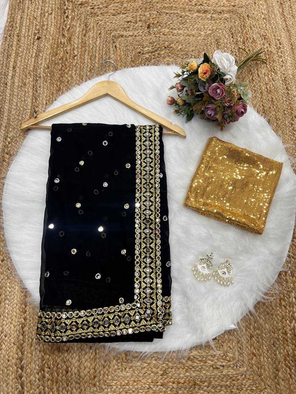 Ynf Georgette KESH509 116 Sarees Wholesale Designer Sarees Fancy Sarees Ladies Sarees Manufacturer
