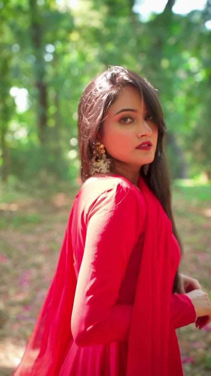 Ynf Georgette RIN157 PC-2047 Gowns Wedding Collections Plus Size Collections Wholesale Georgette Gown Gown With Dupatta Full Sleeve Gowns Manufacturer