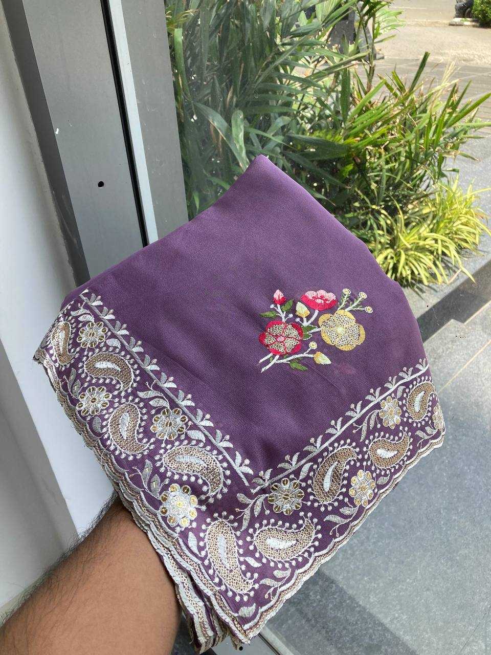 Ynf Georgette RIN188 Anaya1 Sarees Wholesale Party Wear Sarees Fancy Sarees Georgette Sarees Embroidered Sarees Manufacturer