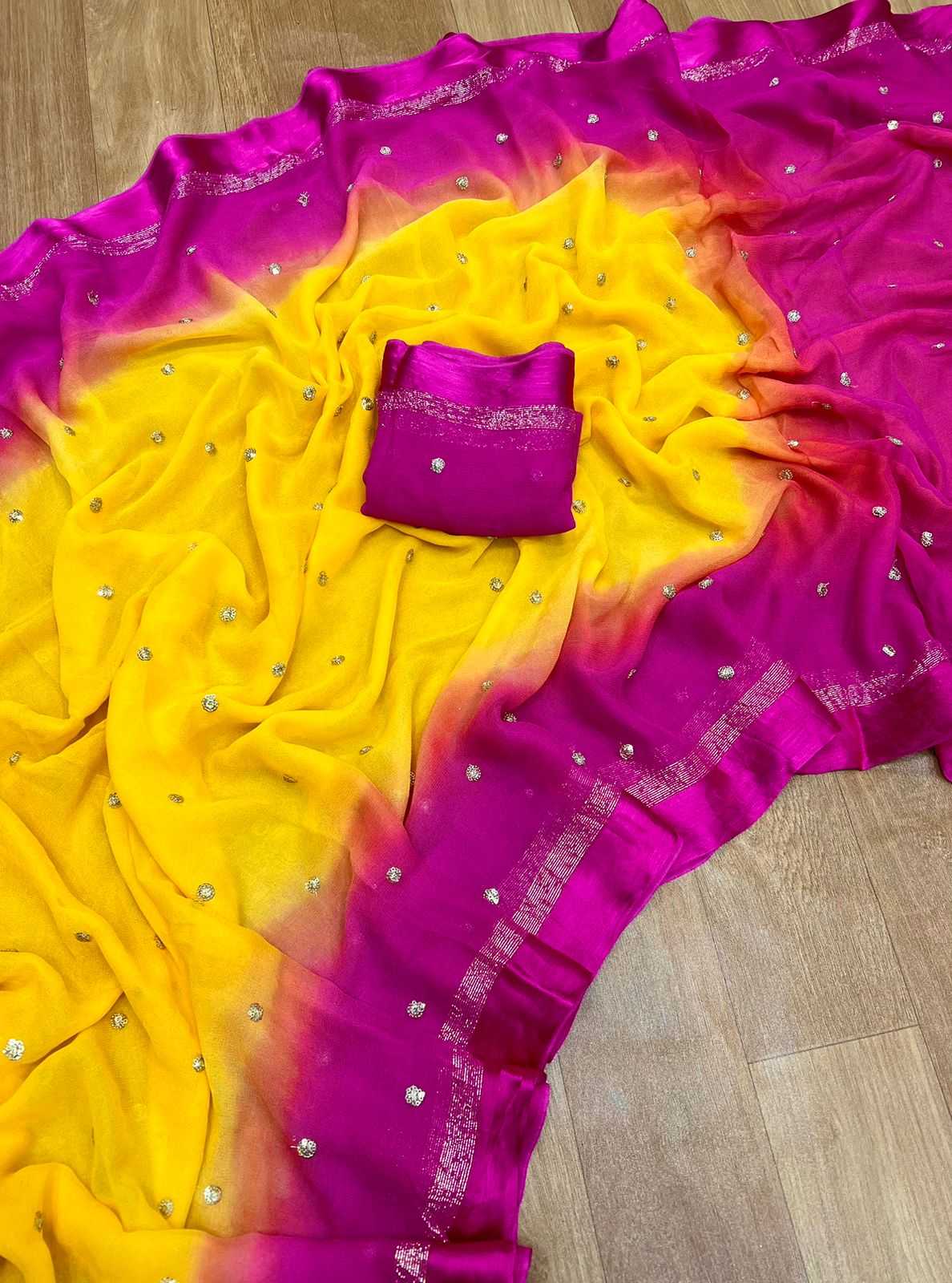 Ynf Georgette RIN198 310 Sarees Wedding Collections Festive Collections Wholesale Georgette Sarees Viscose Saree Satin Sarees Manufacturer