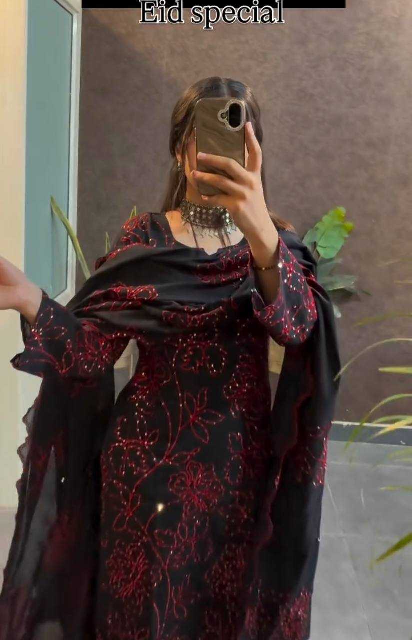 Ynf Heavy Roman Silk KESH141 1110 Suits & Dresses Wholesale Embroidery Suits Designer Suits Silk Suits Manufacturer