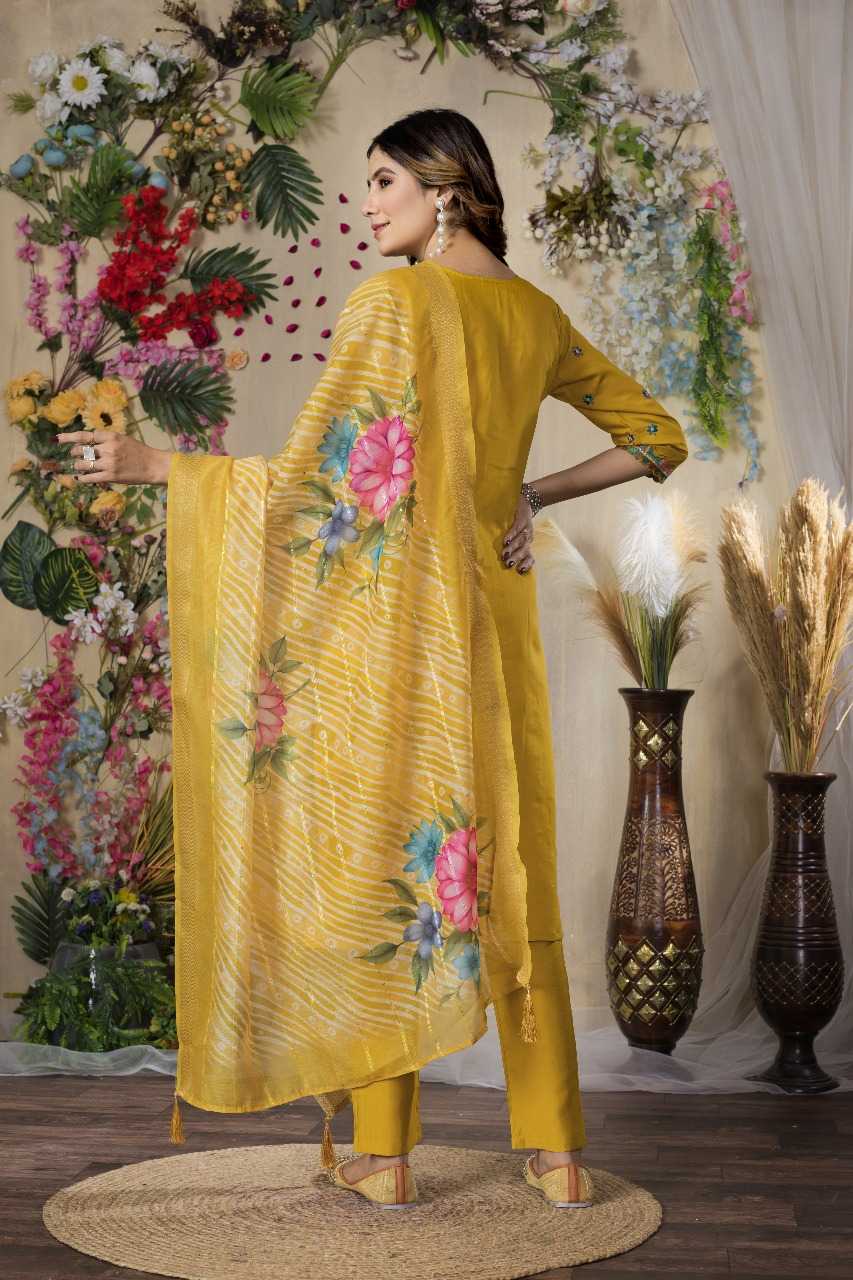 Ynf Heavy Roman Silk RIN197 4761 Suits & Dresses Wholesale Embroidery Suits Party wear suits Designer Suits Manufacturer