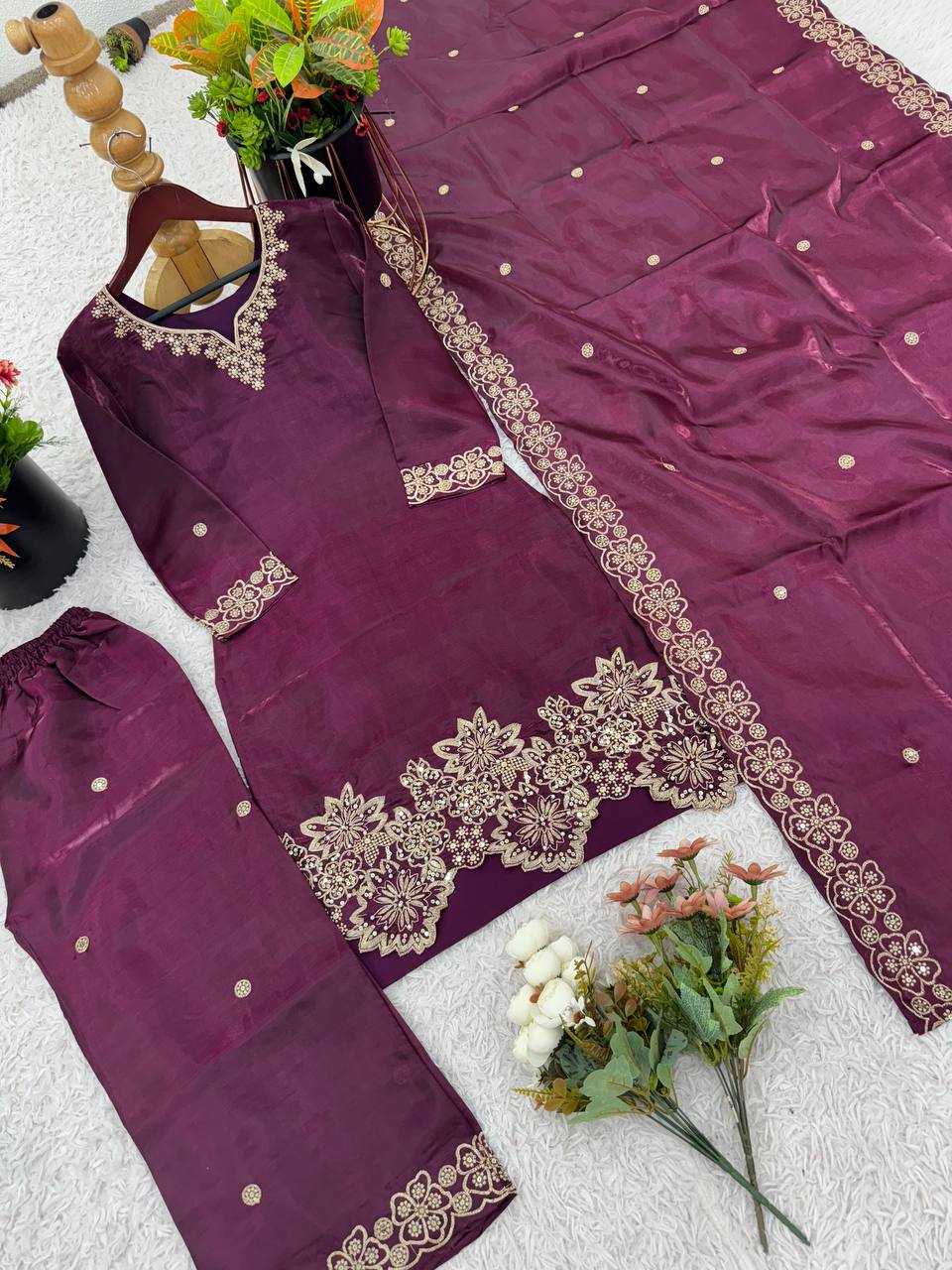 Ynf Jimmy Choo KESH499 1674 Suits & Dresses Wedding Collections Festive Collections Wholesale Embroidery Suits Ladies Silk Suit Wedding Outfits Manufacturer