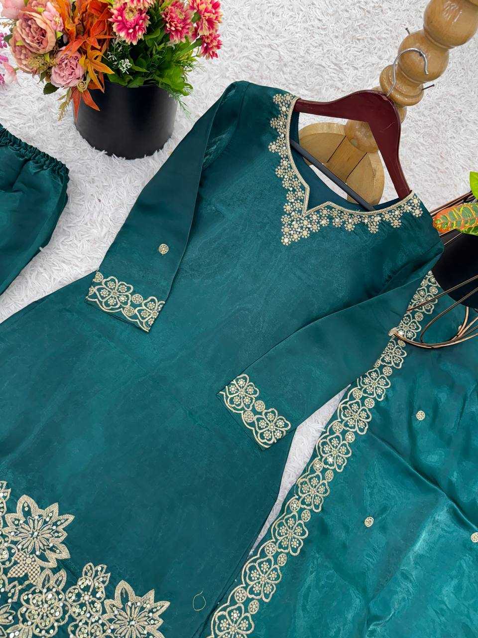 Ynf Jimmy Choo KESH499 1674 Suits & Dresses Wedding Collections Festive Collections Wholesale Embroidery Suits Ladies Silk Suit Wedding Outfits Manufacturer