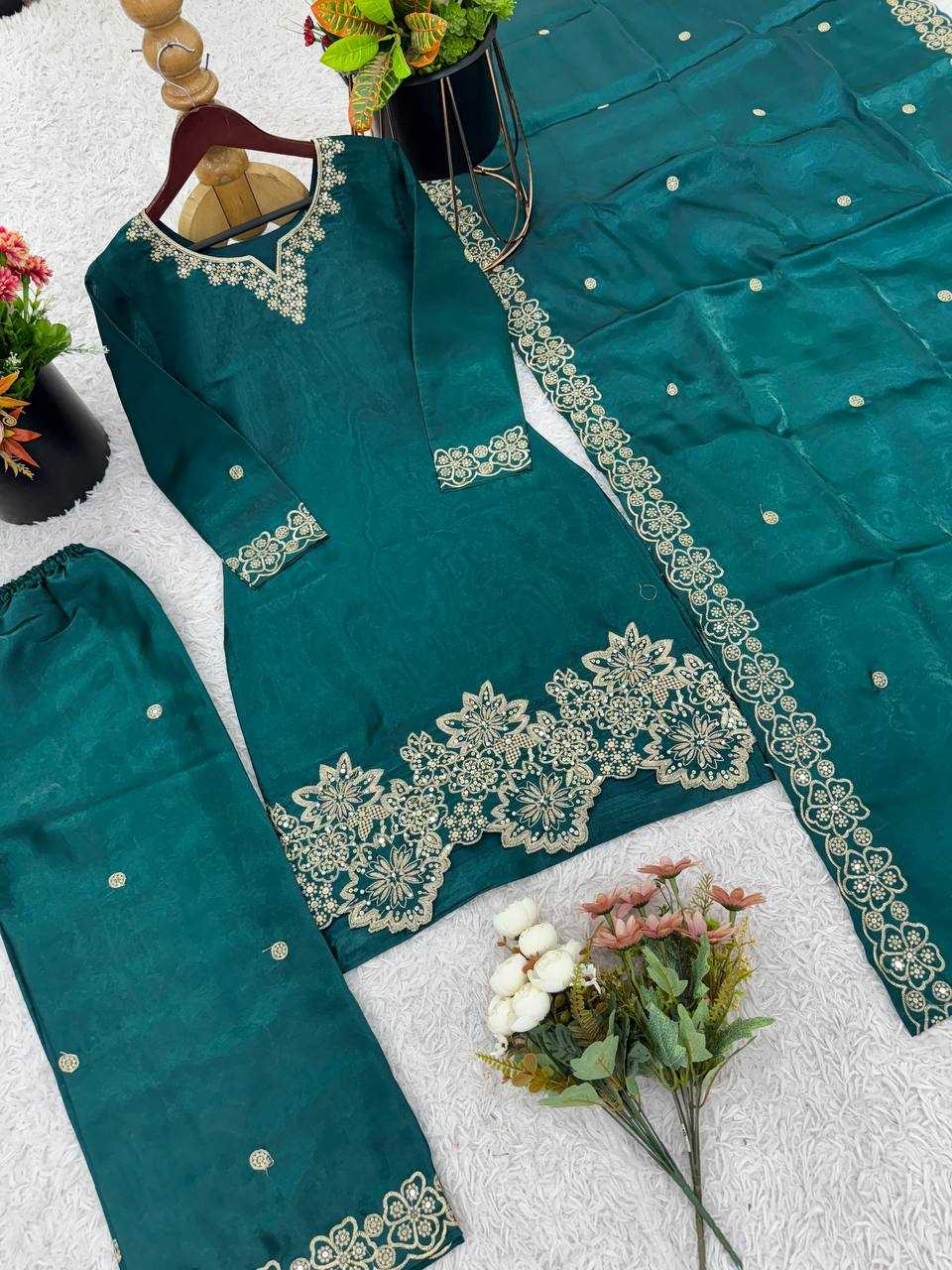 Ynf Jimmy Choo KESH499 1674 Suits & Dresses Wedding Collections Festive Collections Wholesale Embroidery Suits Ladies Silk Suit Wedding Outfits Manufacturer