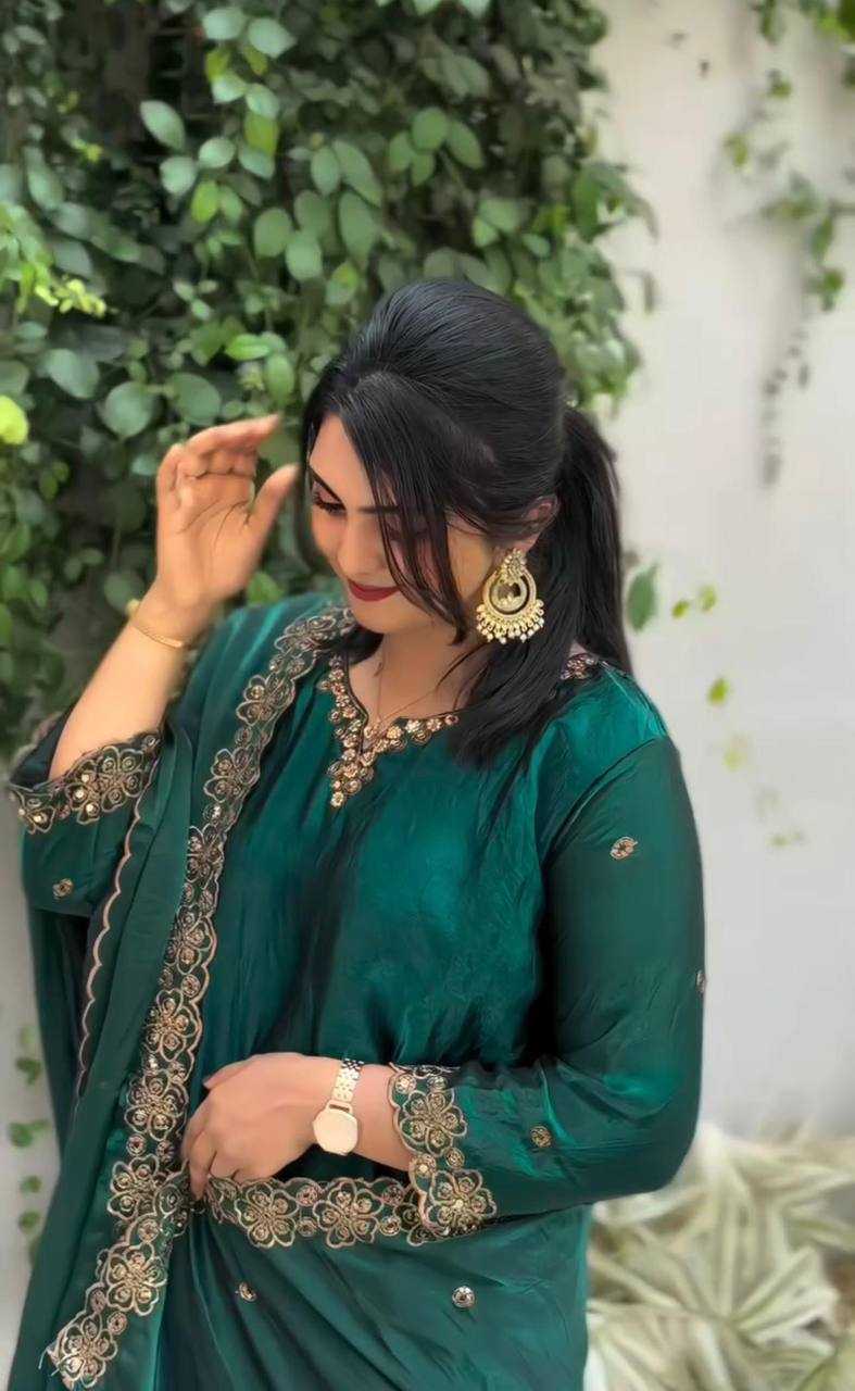 Ynf Jimmy Choo KESH499 1674 Suits & Dresses Wedding Collections Festive Collections Wholesale Embroidery Suits Ladies Silk Suit Wedding Outfits Manufacturer