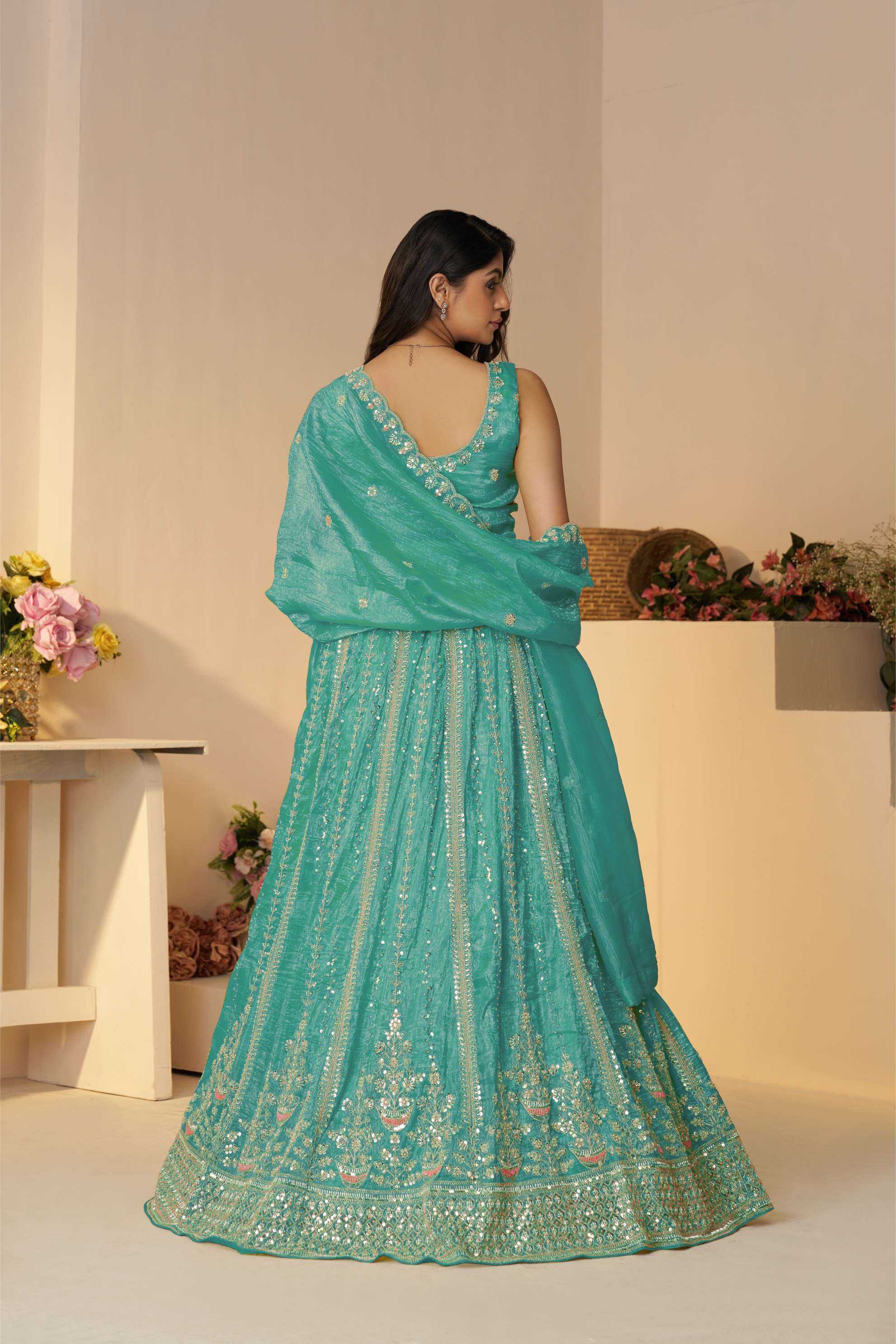 Ynf Jimmy Choo RIN230 44 Lehengas Wholesale Designer Lehenga Fancy Lehenga Embroidered Lehenga Manufacturer